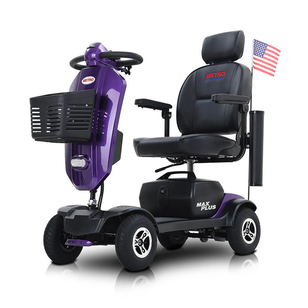 Metro Mobility Max Plus 24V/20AH Heavy Duty Electric Drive Mobility Scooter, 300LBS (SAK93164) - Image 17