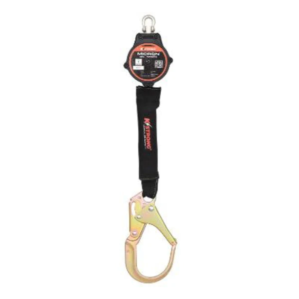 Micron Arc Flash Self Retracting Lifeline - Steel Rebar Hook - 6ft - Image 3