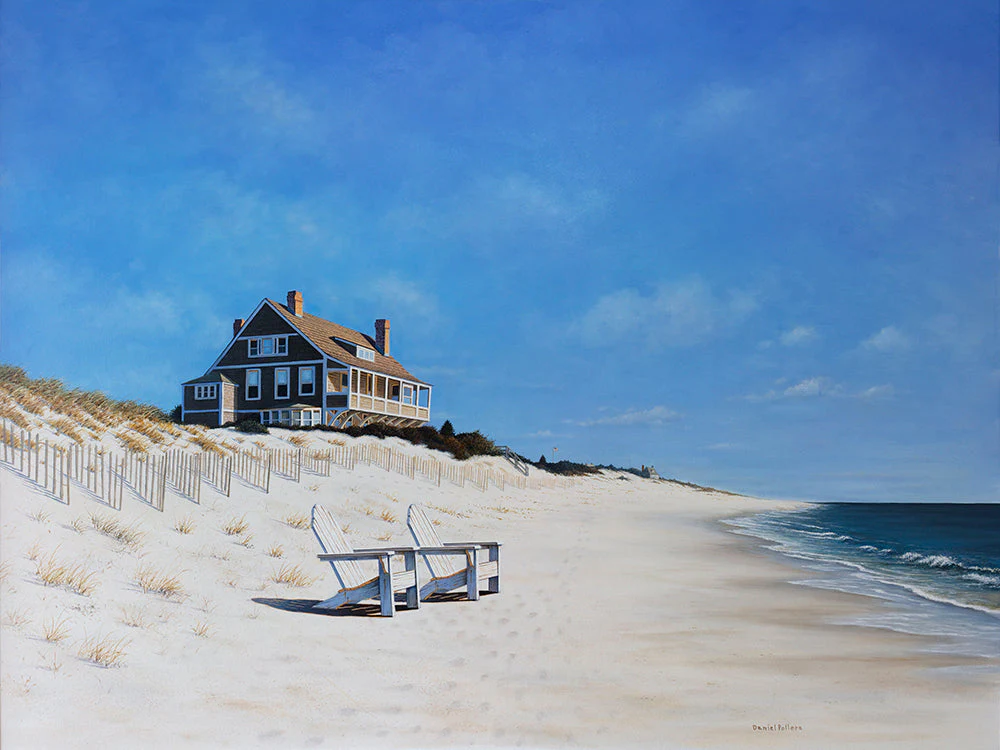 Mid Day at East Hampton Beach - Limited Edition Canvas Print - Image 3