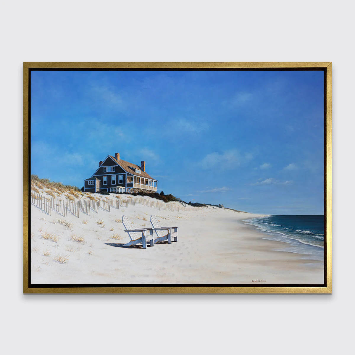 Mid Day at East Hampton Beach - Limited Edition Canvas Print - Image 4