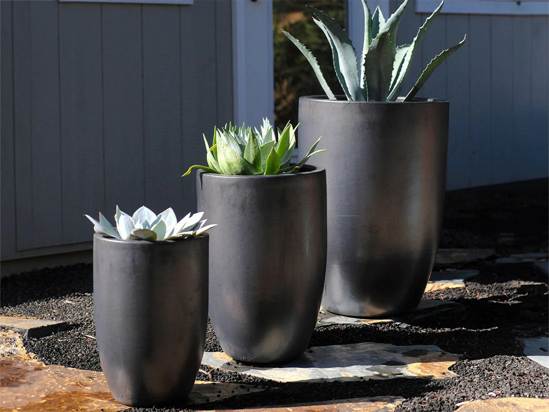 Mid Height Barrel Planter - Set of 3 By Plantatorem - Image 2