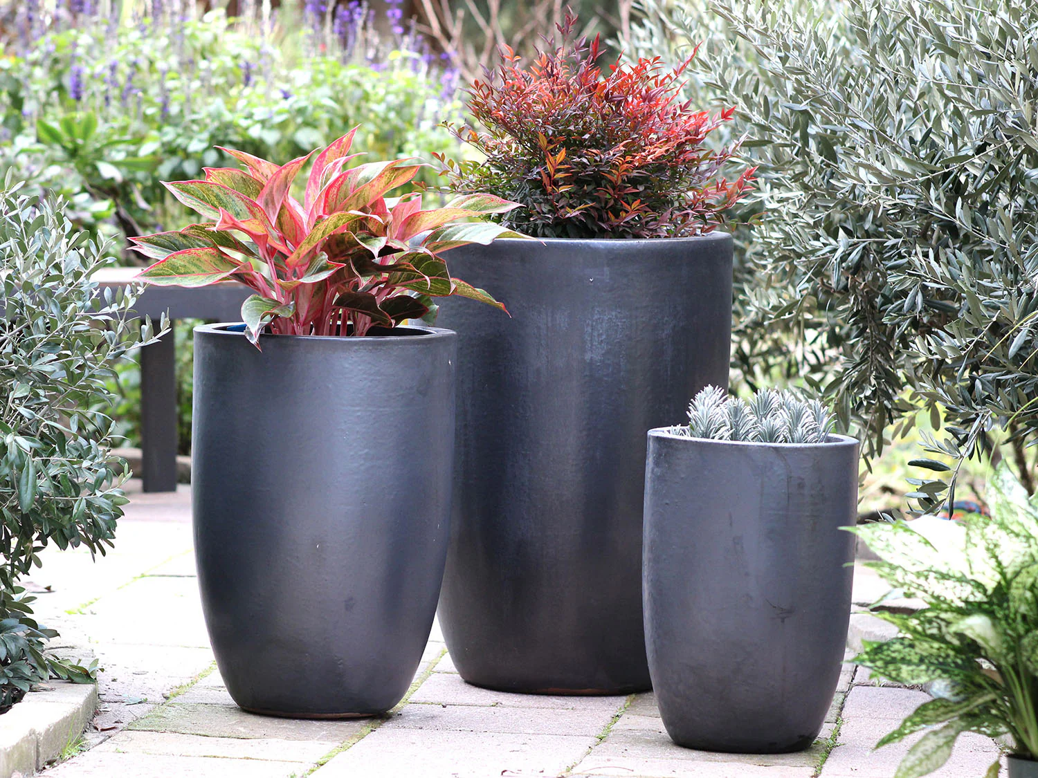 Mid Height Barrel Planter - Set of 3 By Plantatorem - Image 21