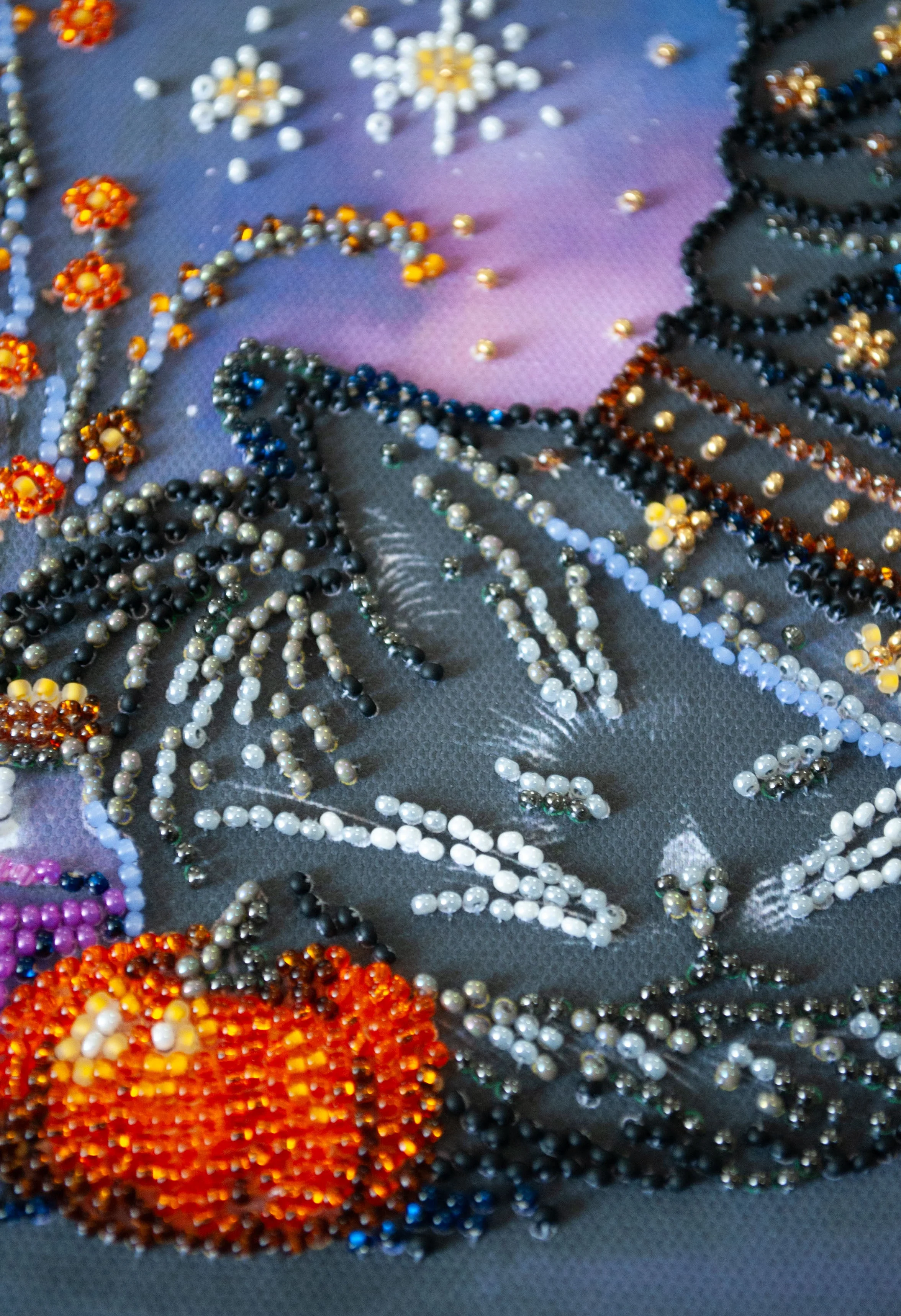 Mid-sized bead embroidery kit - Dream of the Witch AMB-123 - Image 5