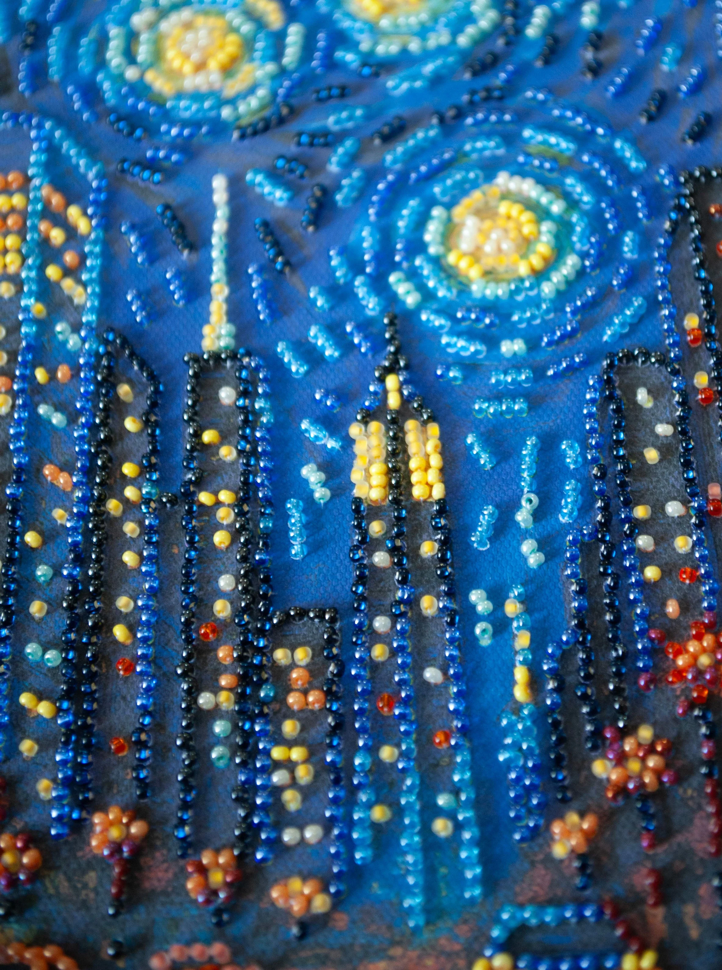 Mid-sized bead embroidery kit - The rhythm of life AMB-121 - Image 3