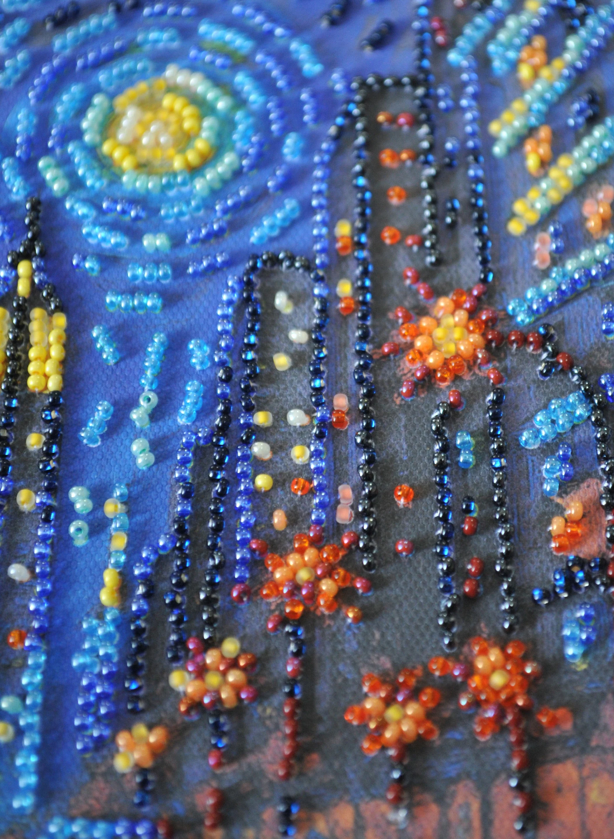 Mid-sized bead embroidery kit - The rhythm of life AMB-121 - Image 4