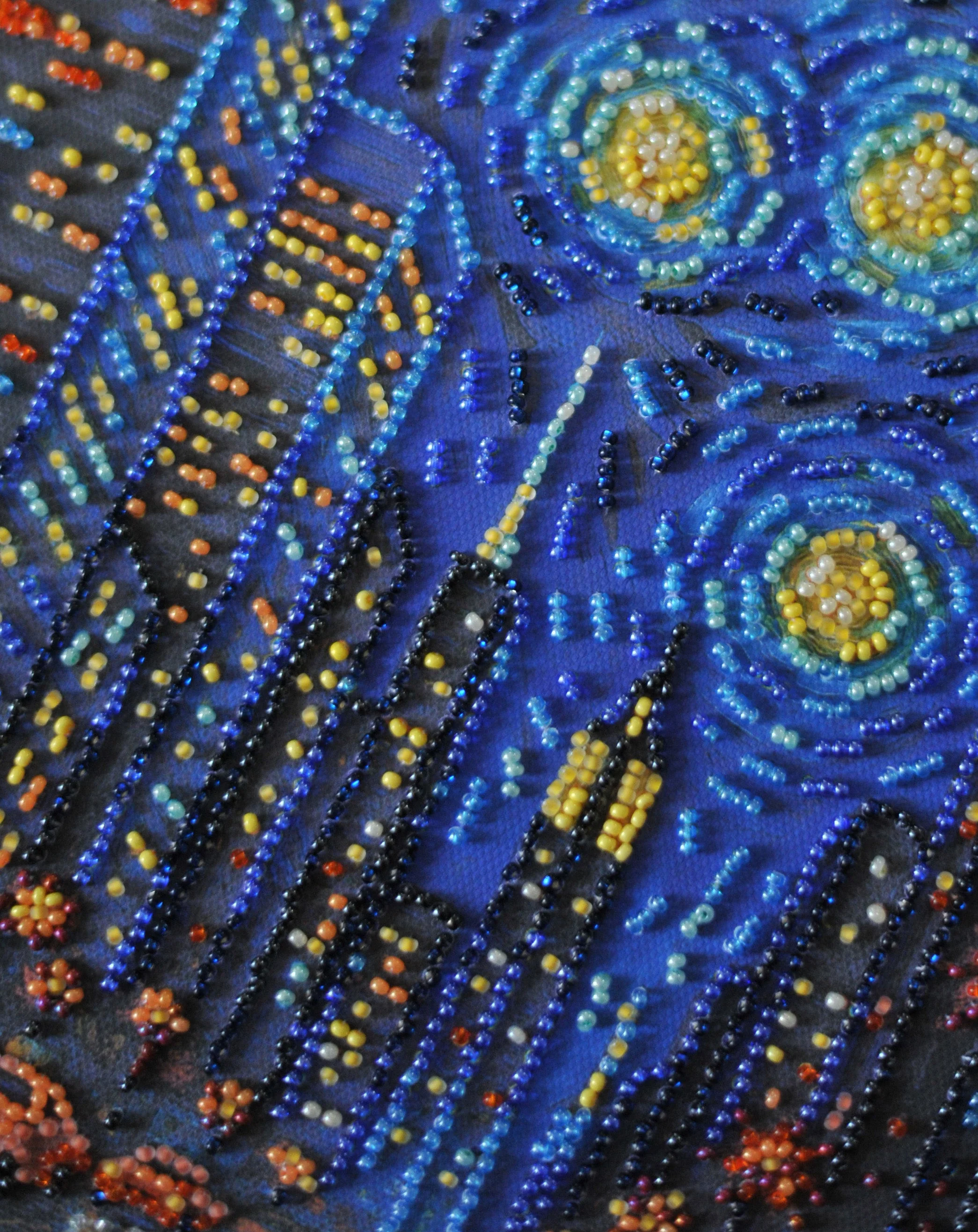 Mid-sized bead embroidery kit - The rhythm of life AMB-121 - Image 5