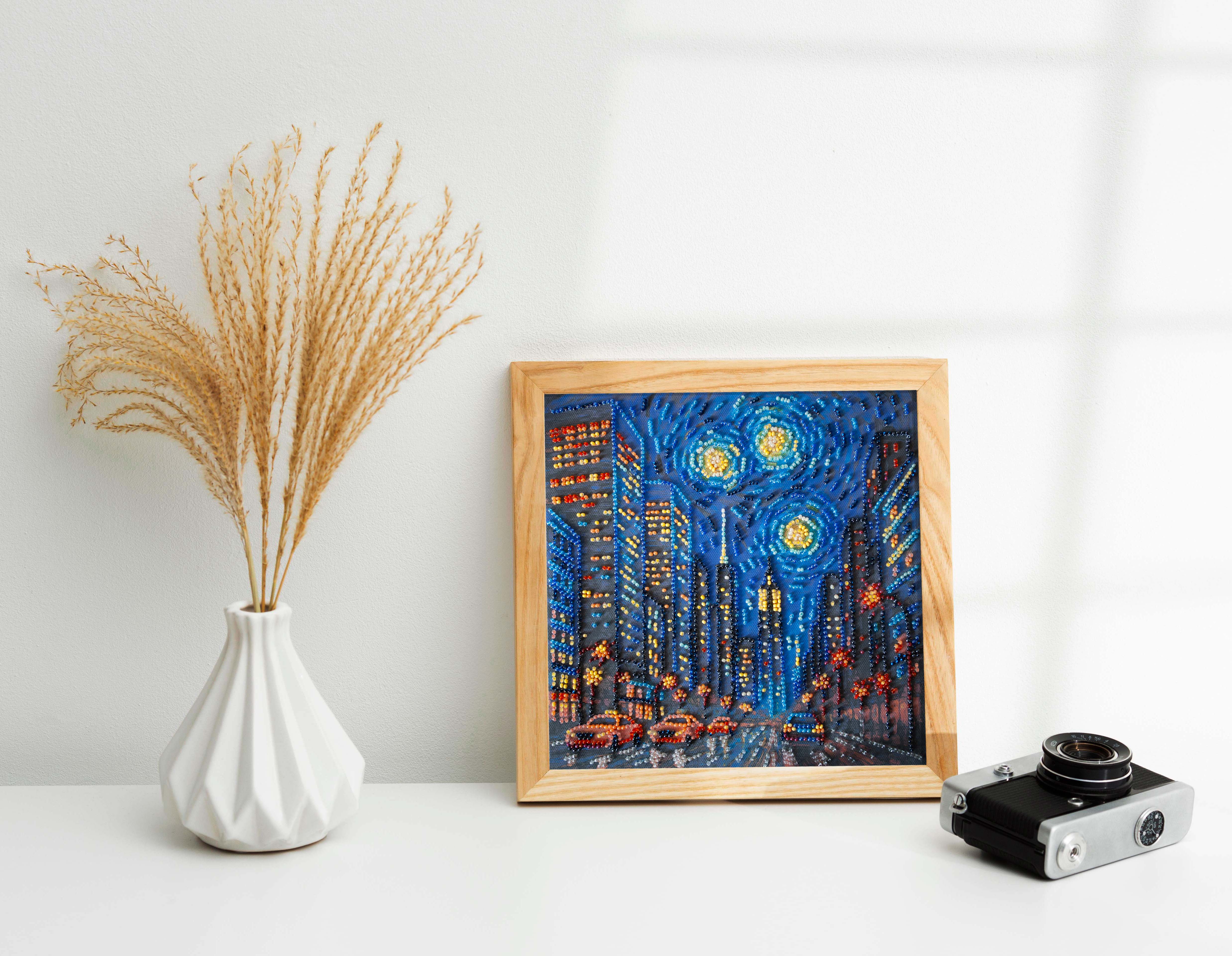 Mid-sized bead embroidery kit - The rhythm of life AMB-121 - Image 8