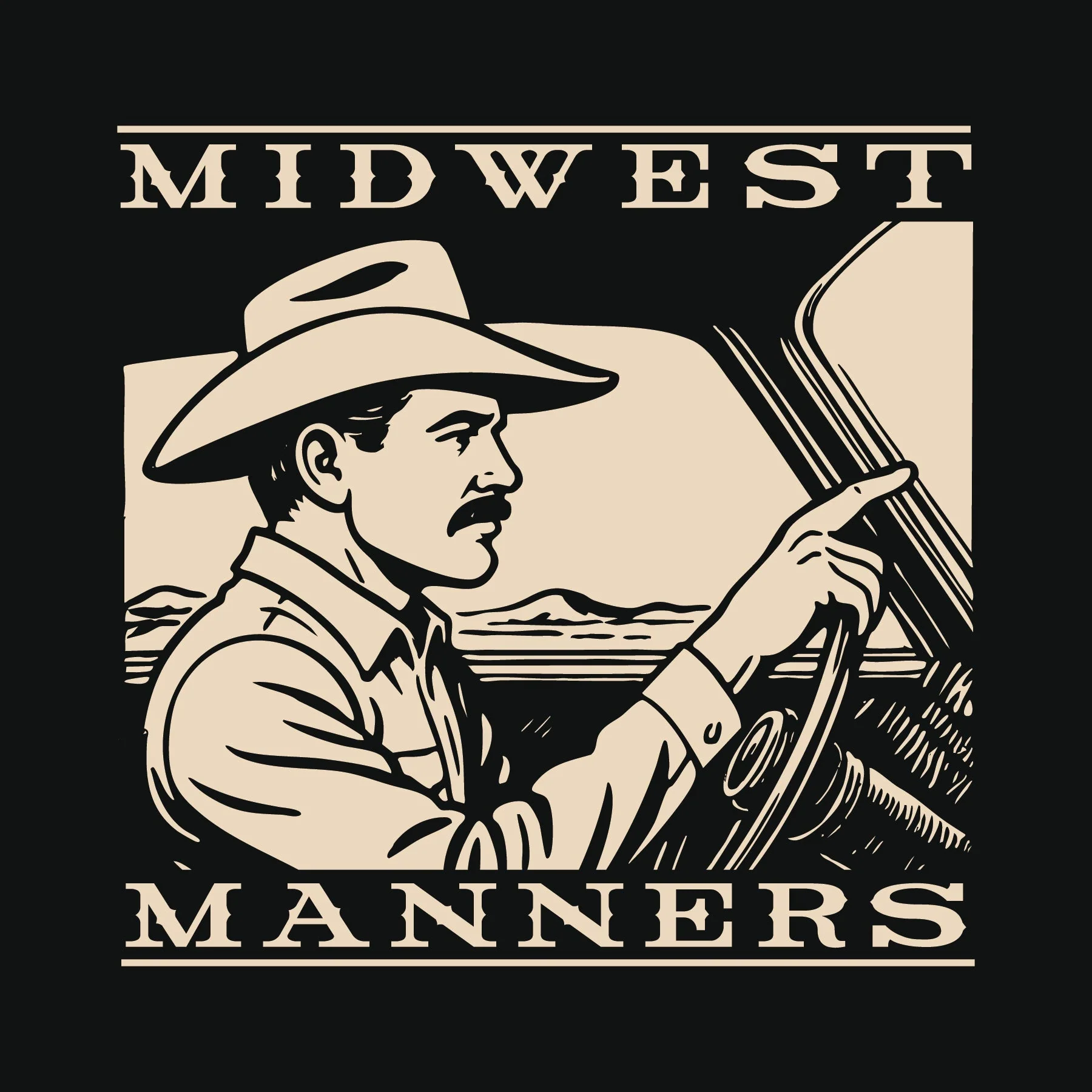 Midwest Manners T-Shirt | Multiple Sizes | The Hex + The Hive - Image 2
