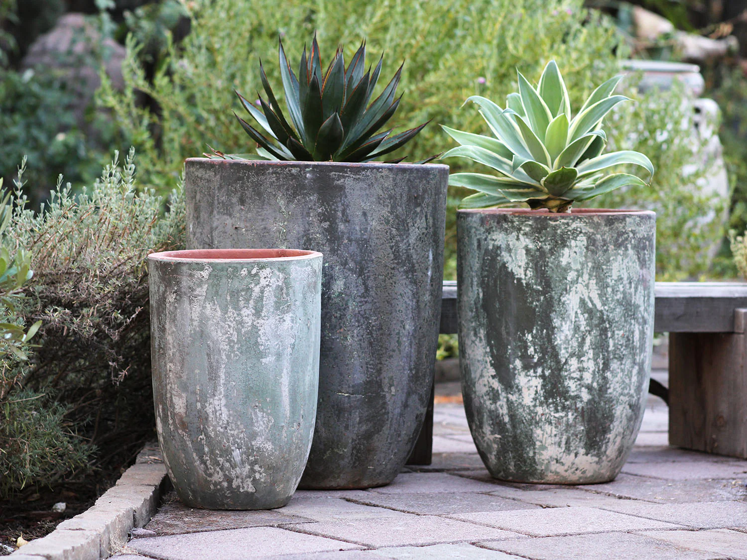 Milano Tall Barrel Planter - Set of 3 By Plantatorem - Image 11