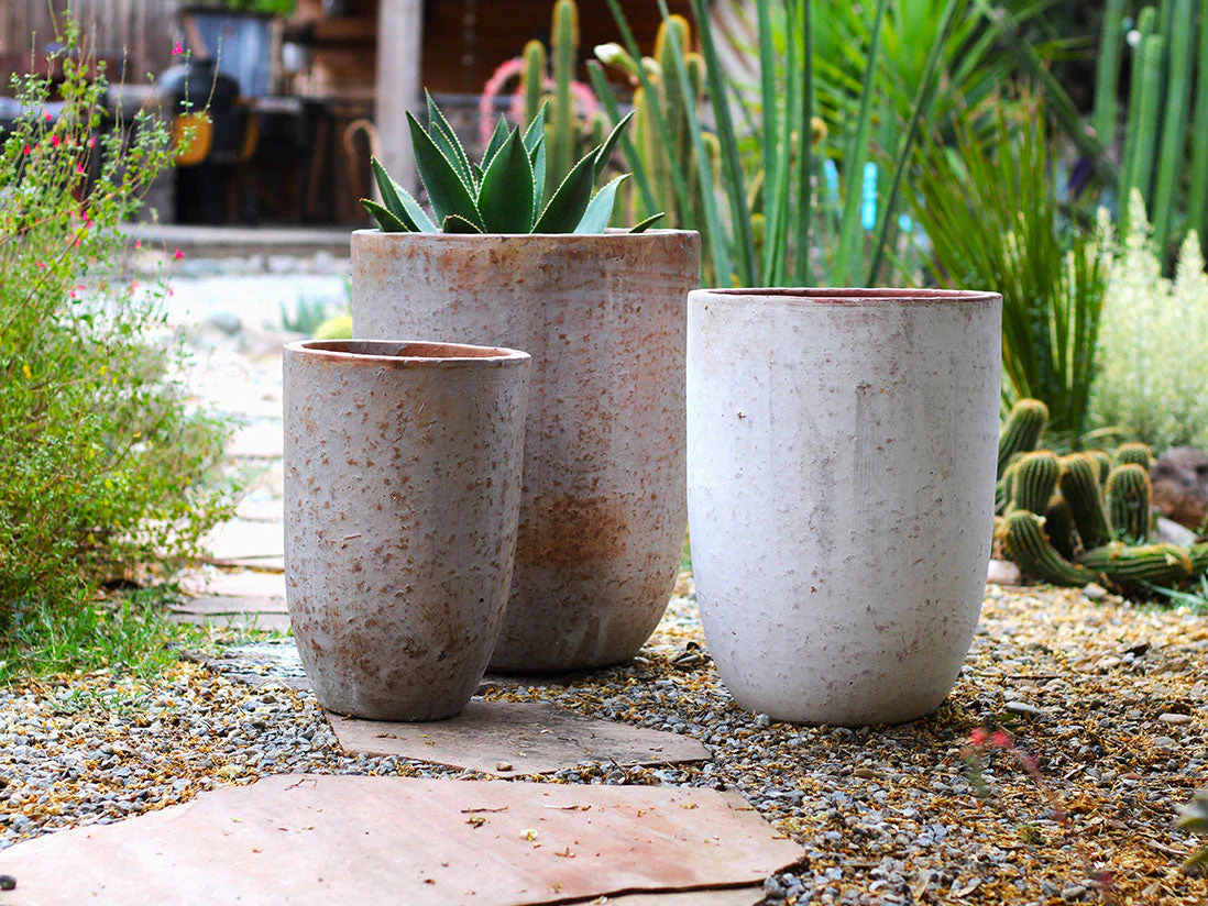 Milano Tall Barrel Planter - Set of 3 By Plantatorem - Image 5