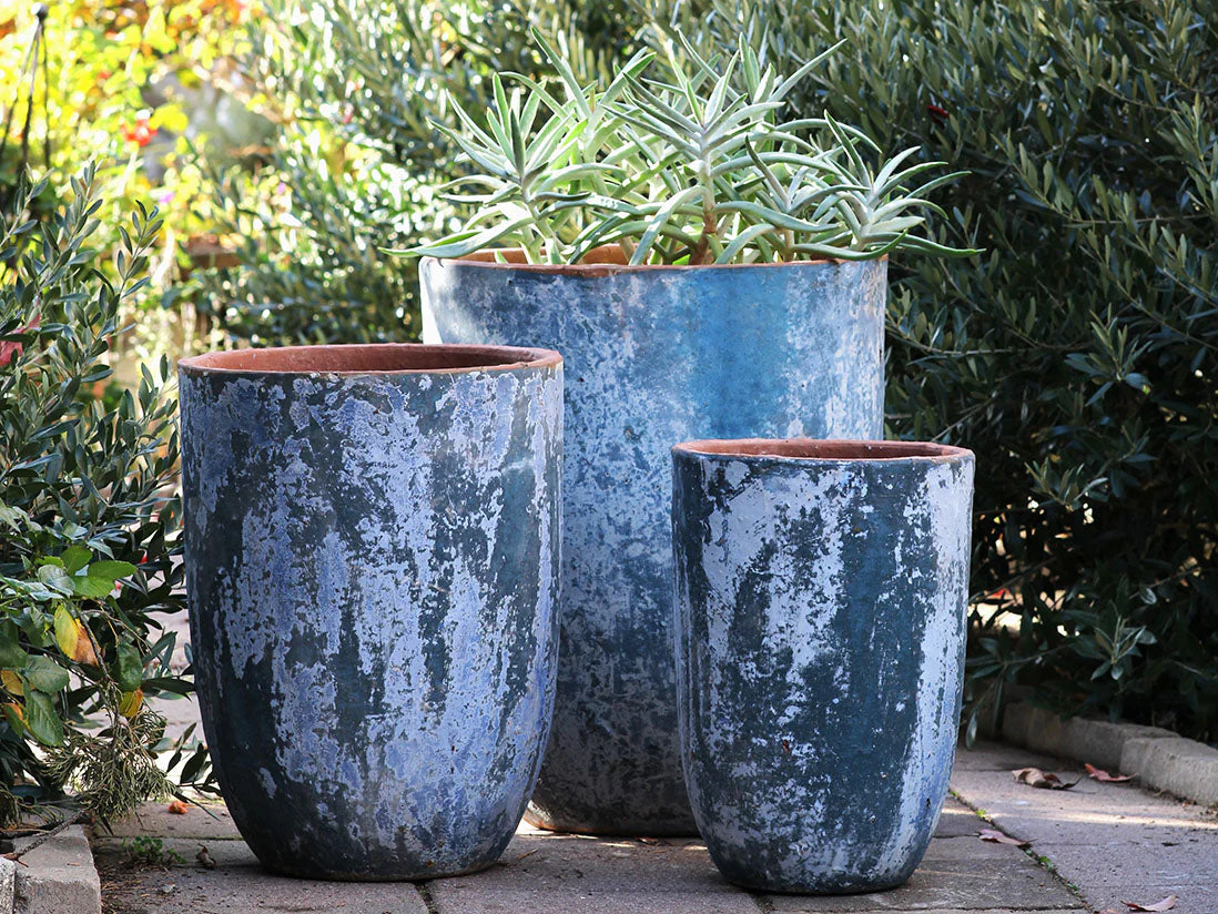 Milano Tall Barrel Planter - Set of 3 By Plantatorem - Image 8