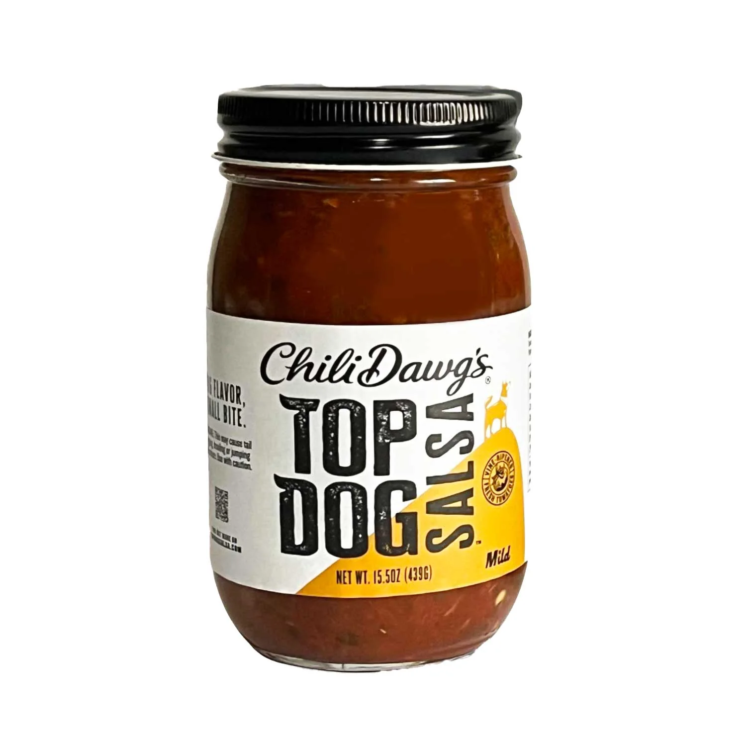 Mild Salsa | Top Dog | 15.5 oz | Pack of 2 | Chili Dawg's Foods of Fire - Image 2