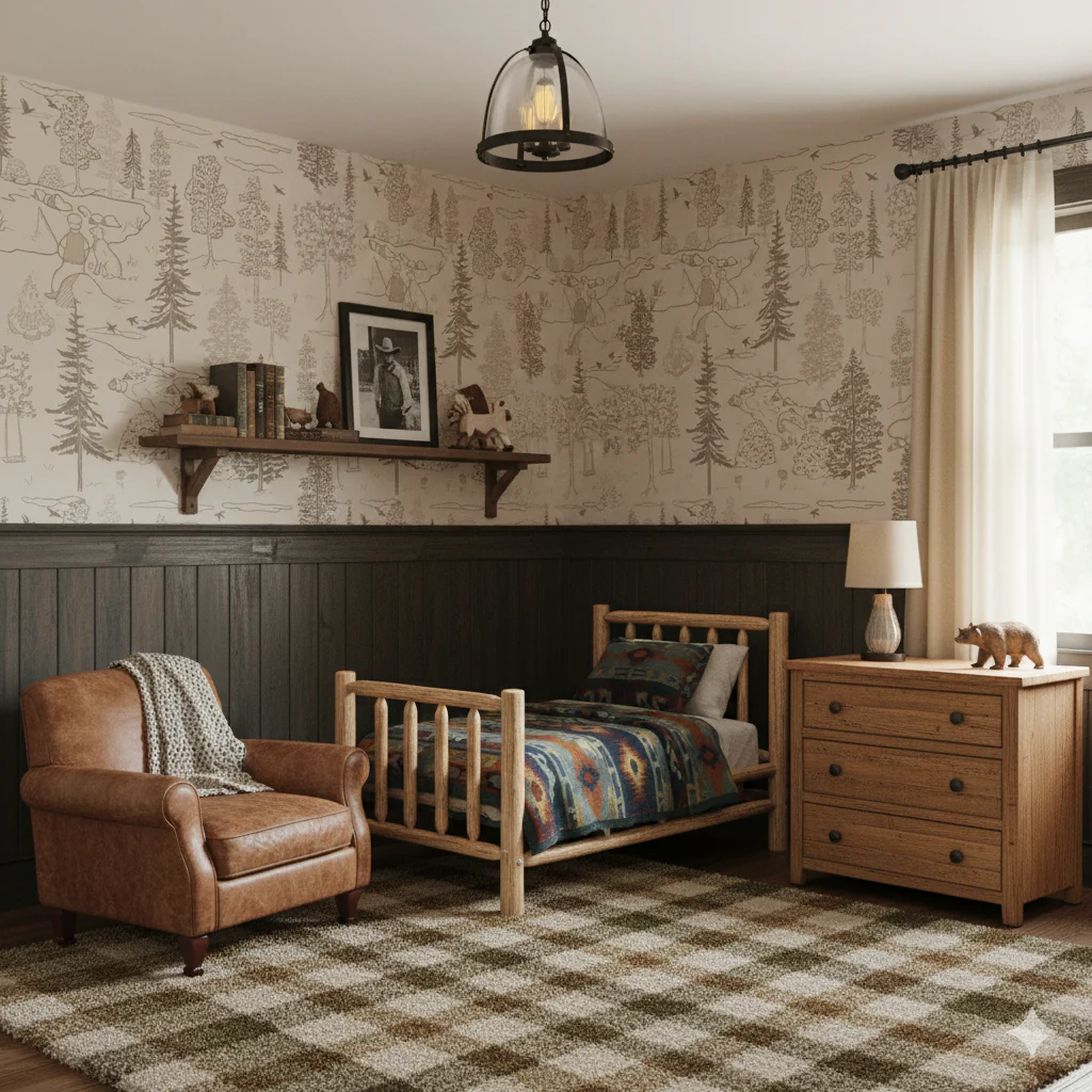 Milton Wallpaper by Painted Hawk Design - Image 2