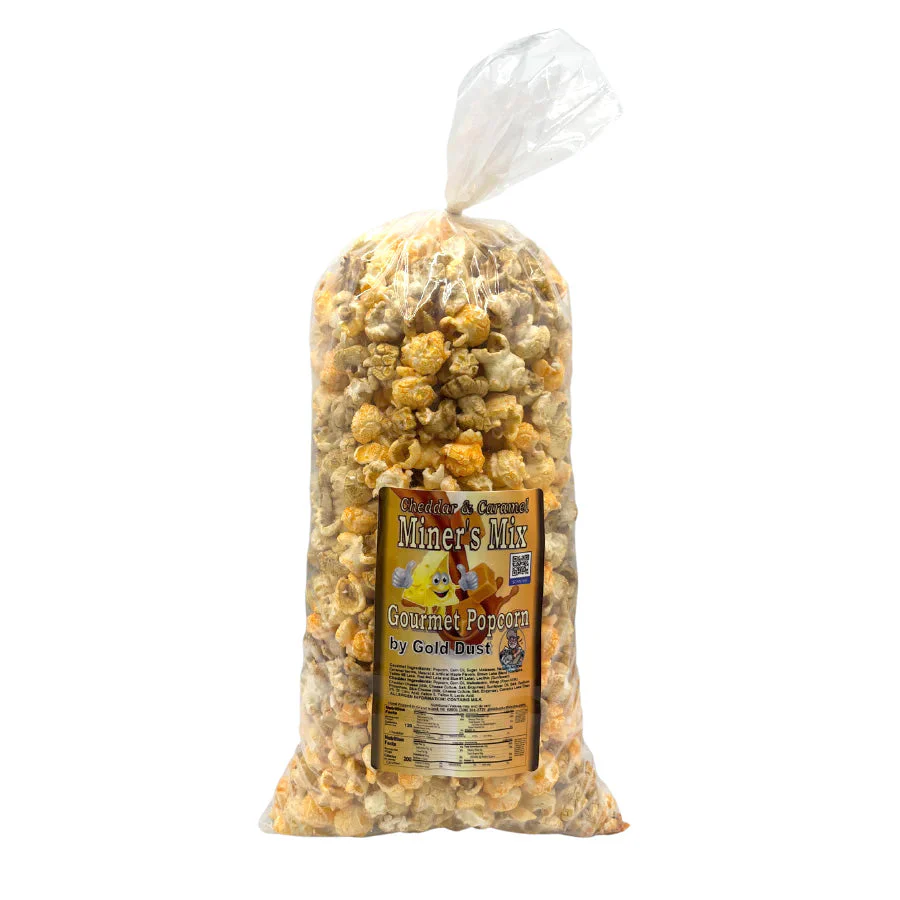 Miner's Mix Caramel & Cheese Popcorn Mix | Pack of 4 | 7 oz | Non-GMO | Gold Dust Kettle Corn - Image 2