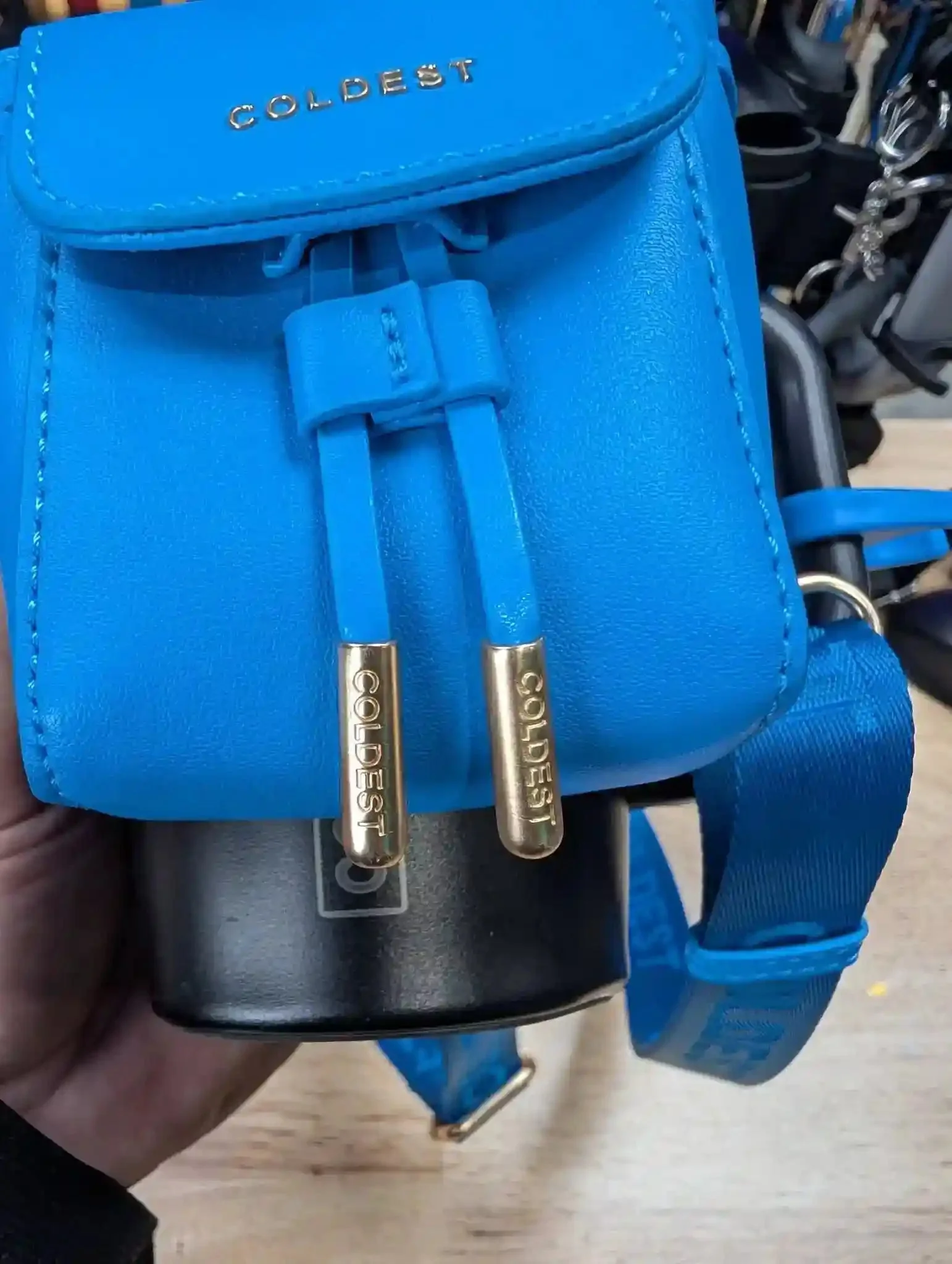 Mini Backpack & Squeeze Holder, Key Hanger, Mint Box - Image 6