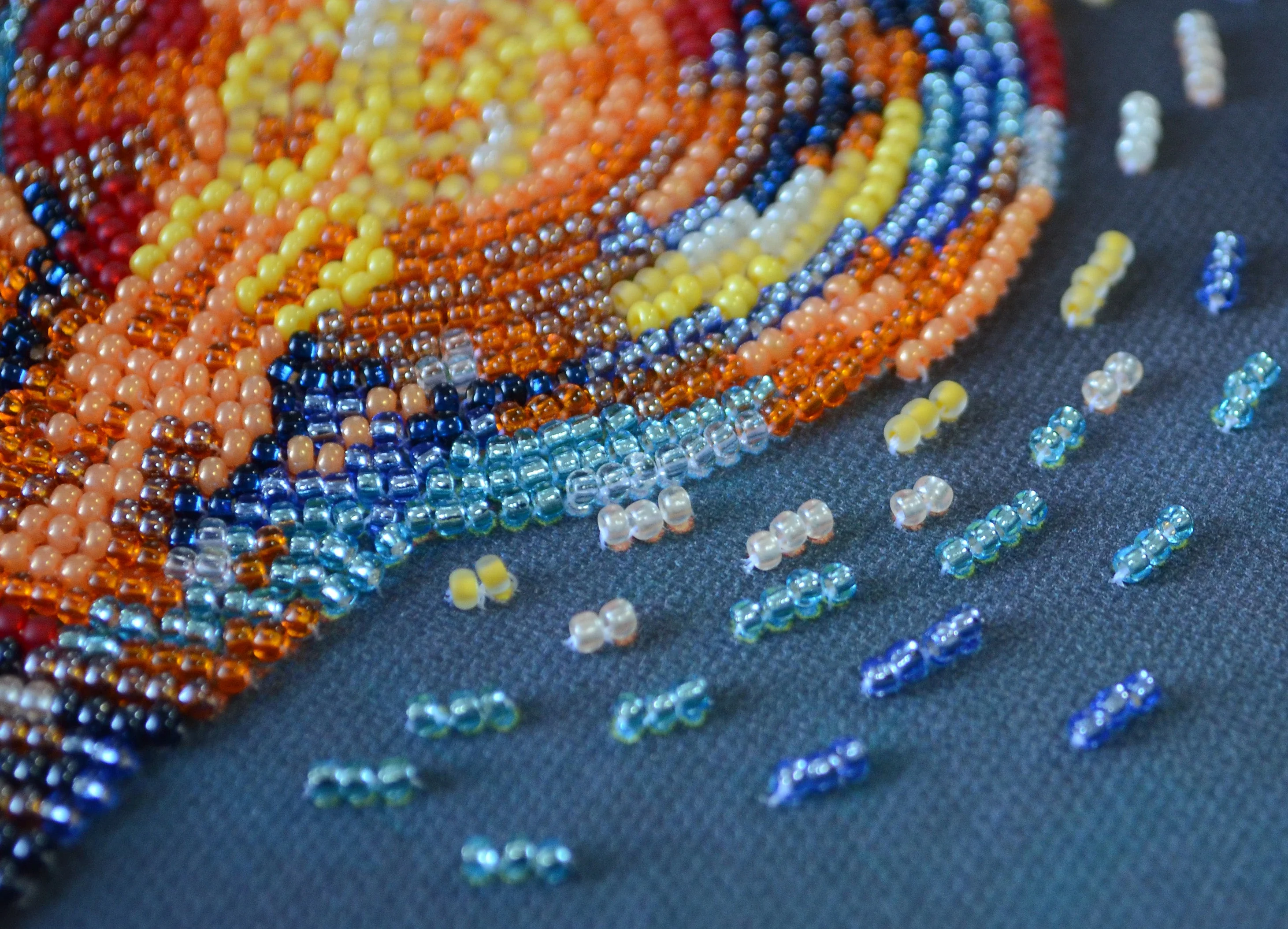 Mini Bead embroidery kit - Bring the light AM-260 - Image 2