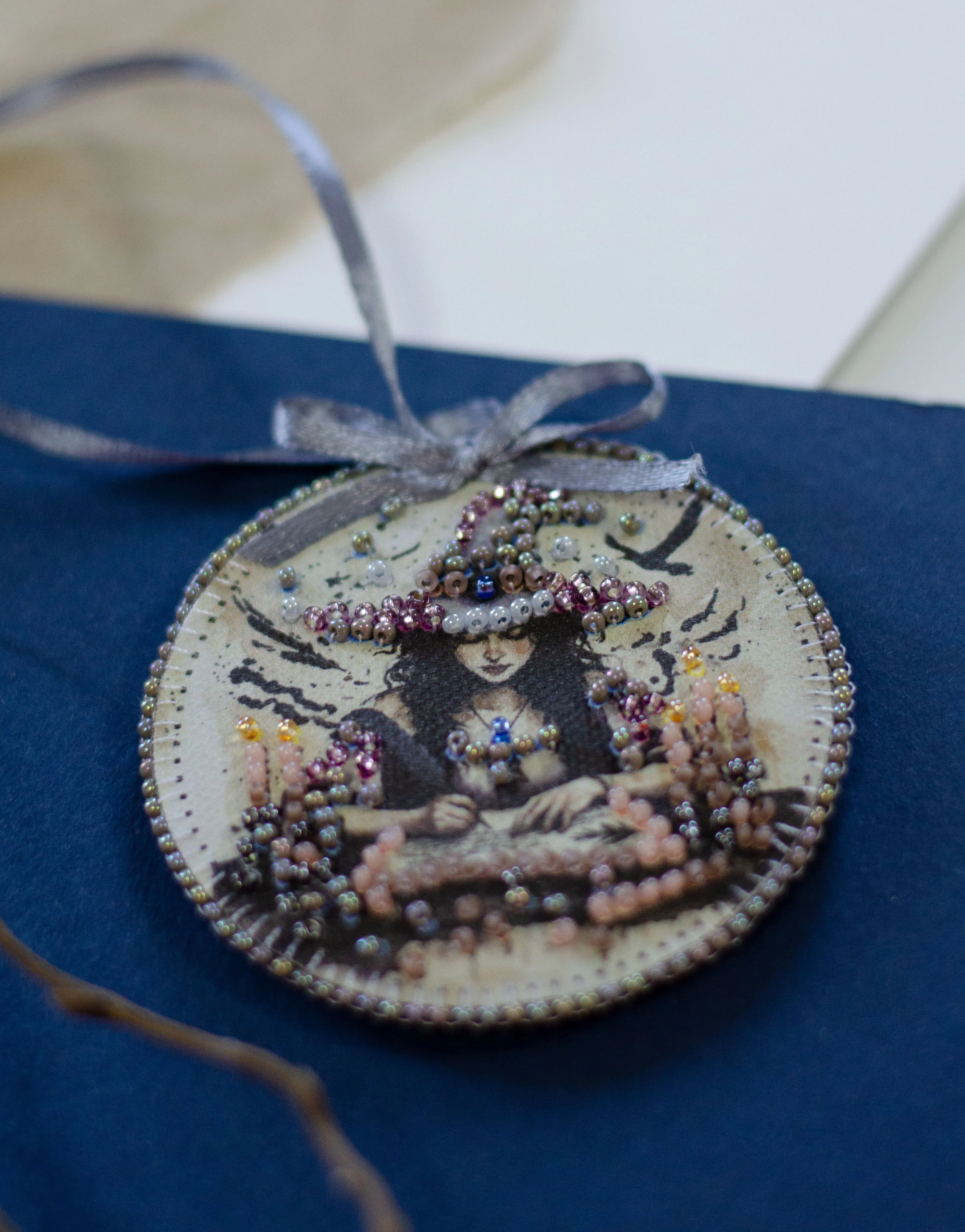 Mini Bead Embroidery Kit Decoration - Enchantress ABT-040 - Image 3
