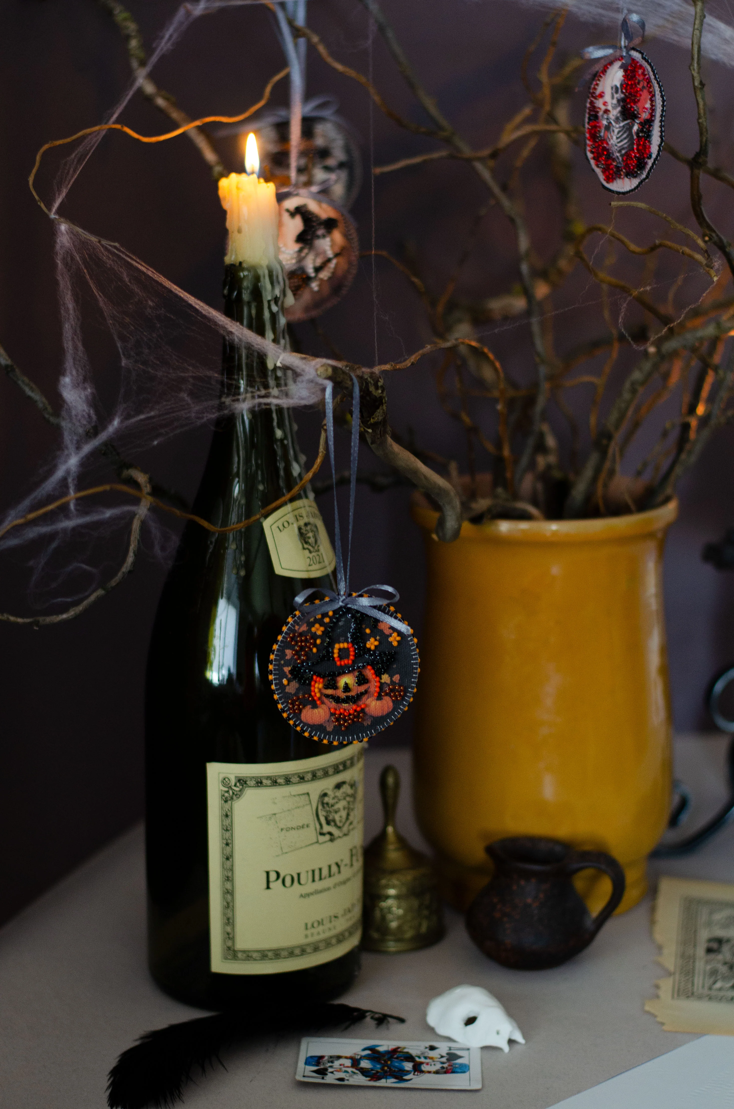 Mini Bead Embroidery Kit Decoration - Festive Halloween ABT-039 - Image 5
