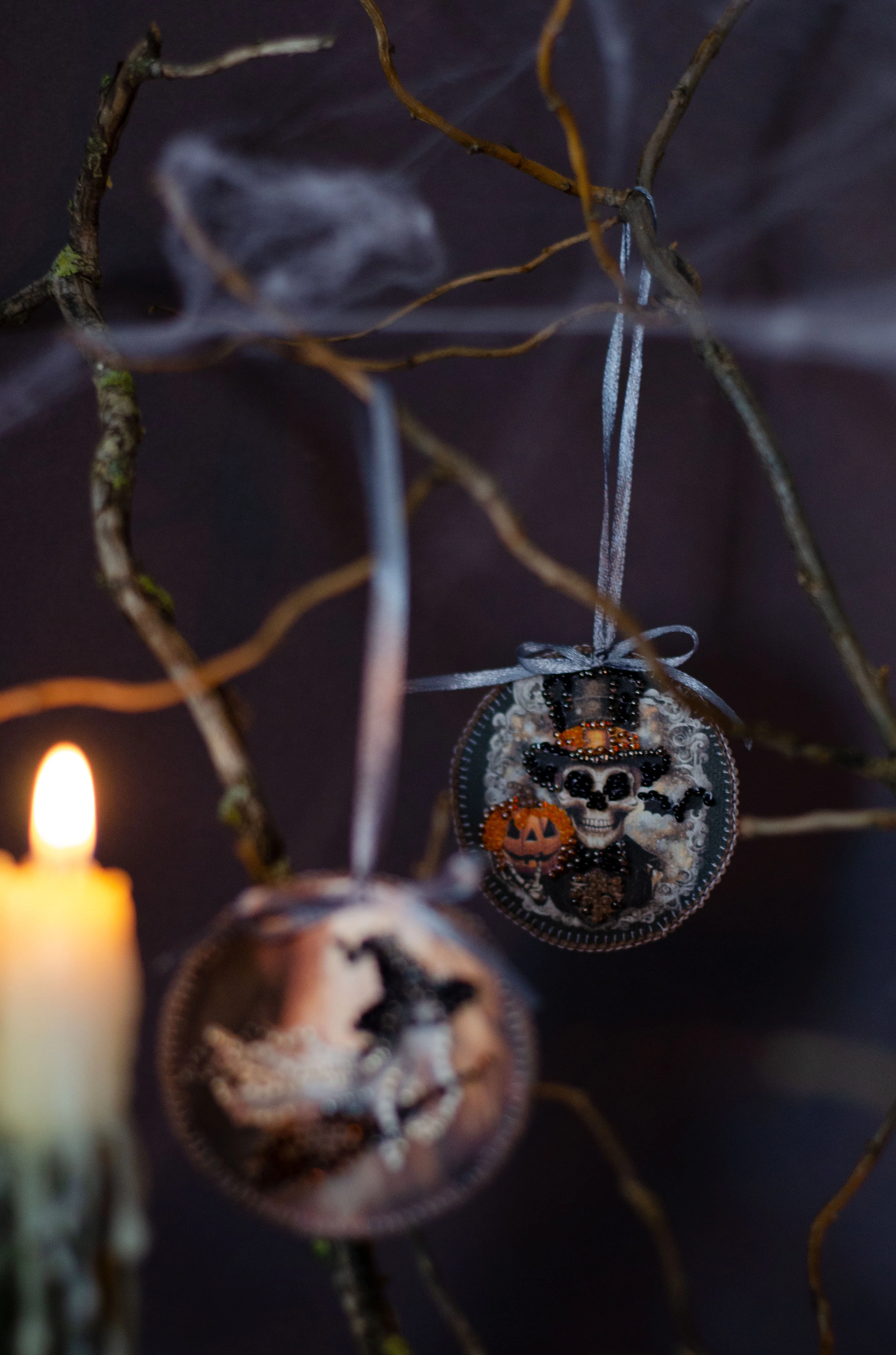 Mini Bead Embroidery Kit Decoration - Midnight Horrors ABT-041 - Image 4