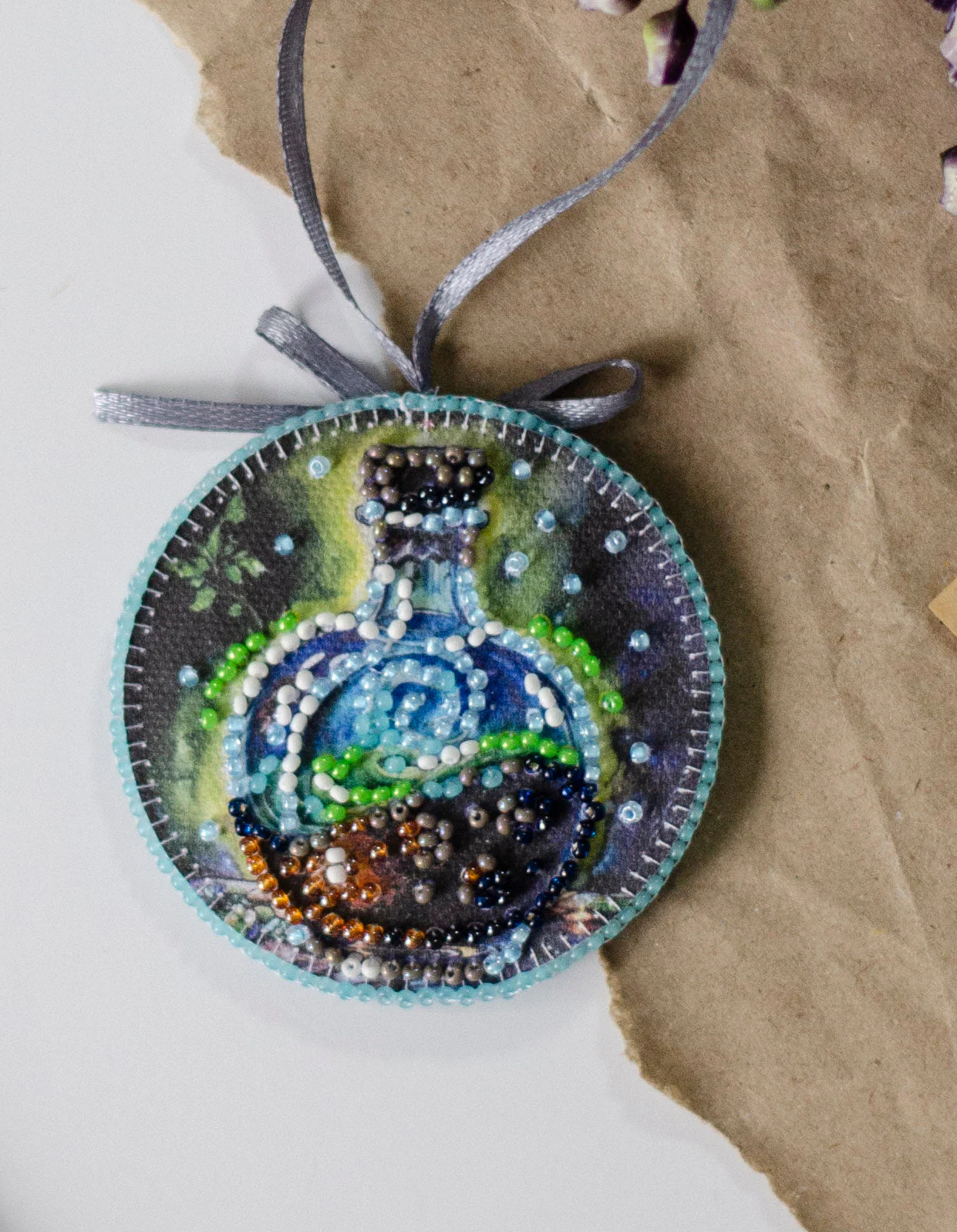 Mini Bead Embroidery Kit Decoration - Spell Potion ABT-043 - Image 4