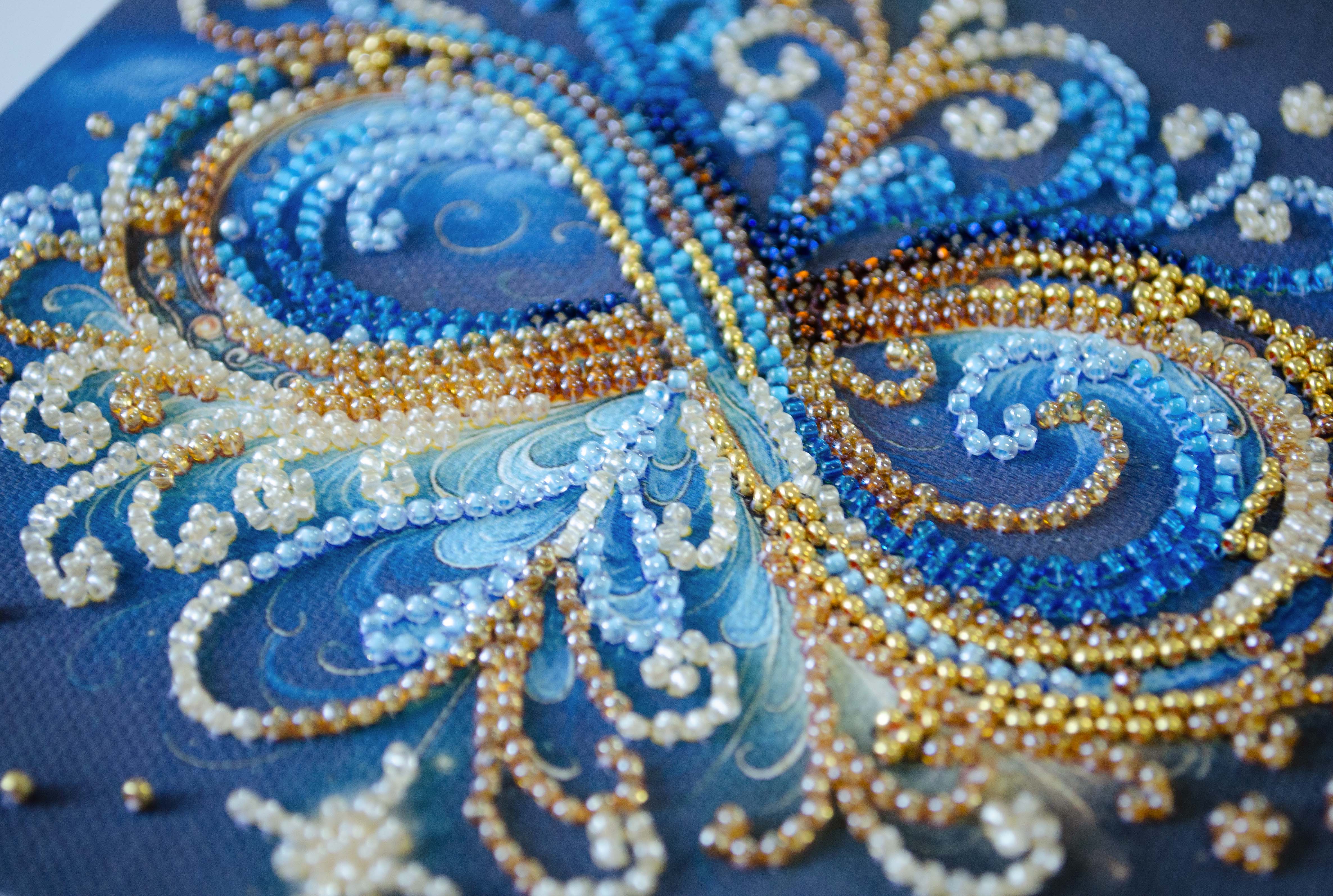 Mini Bead embroidery kit - Infinity AM-261 - Image 2