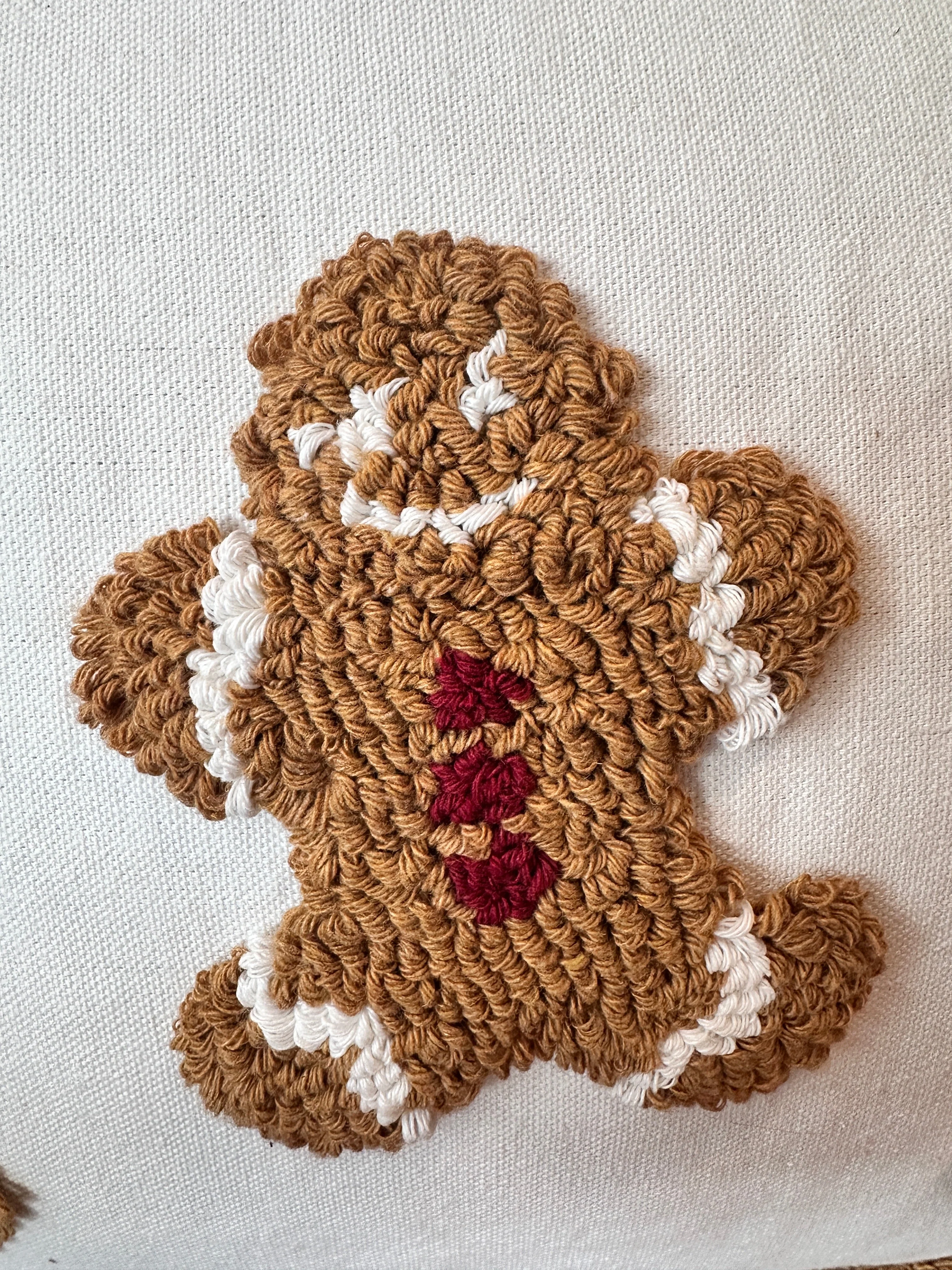 Mini Gingerbread Pillow Cover - Image 3