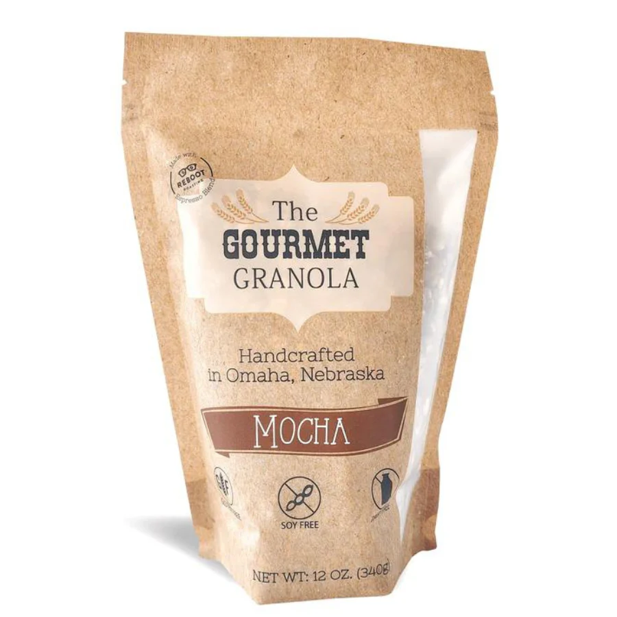Mocha Granola | 12 oz | Pack of 2 | Gluten, Dairy, & Soy Free | The Gourmet Granola - Image 2