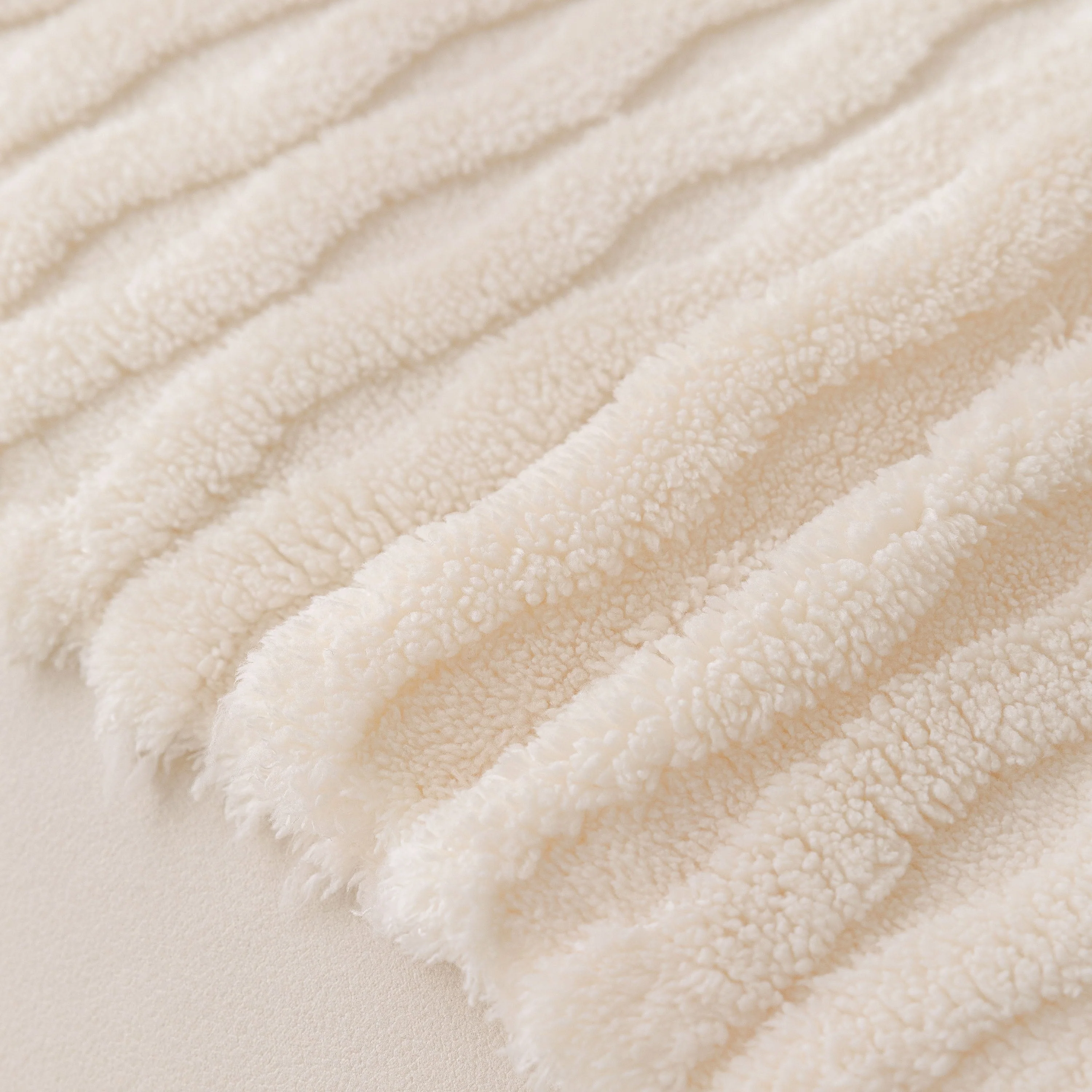 Modern 3D Water Ripple Sofa Cover, Non-Shedding Cream Style Furniture Protector Throw - Image 13