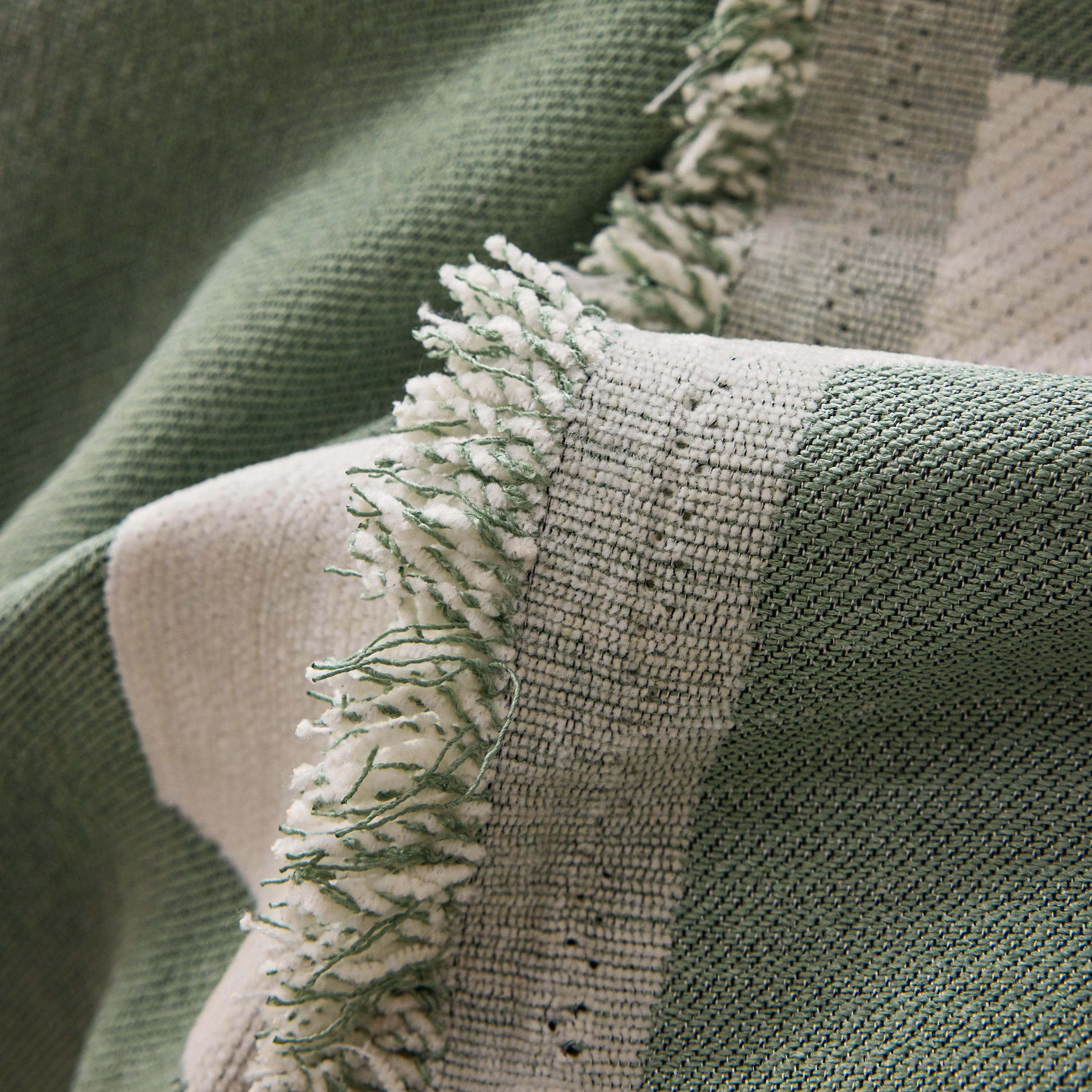 Modern Abstract Chenille Sofa Cover, Large Soft Throw Blanket with Tassels for Couch - Image 92