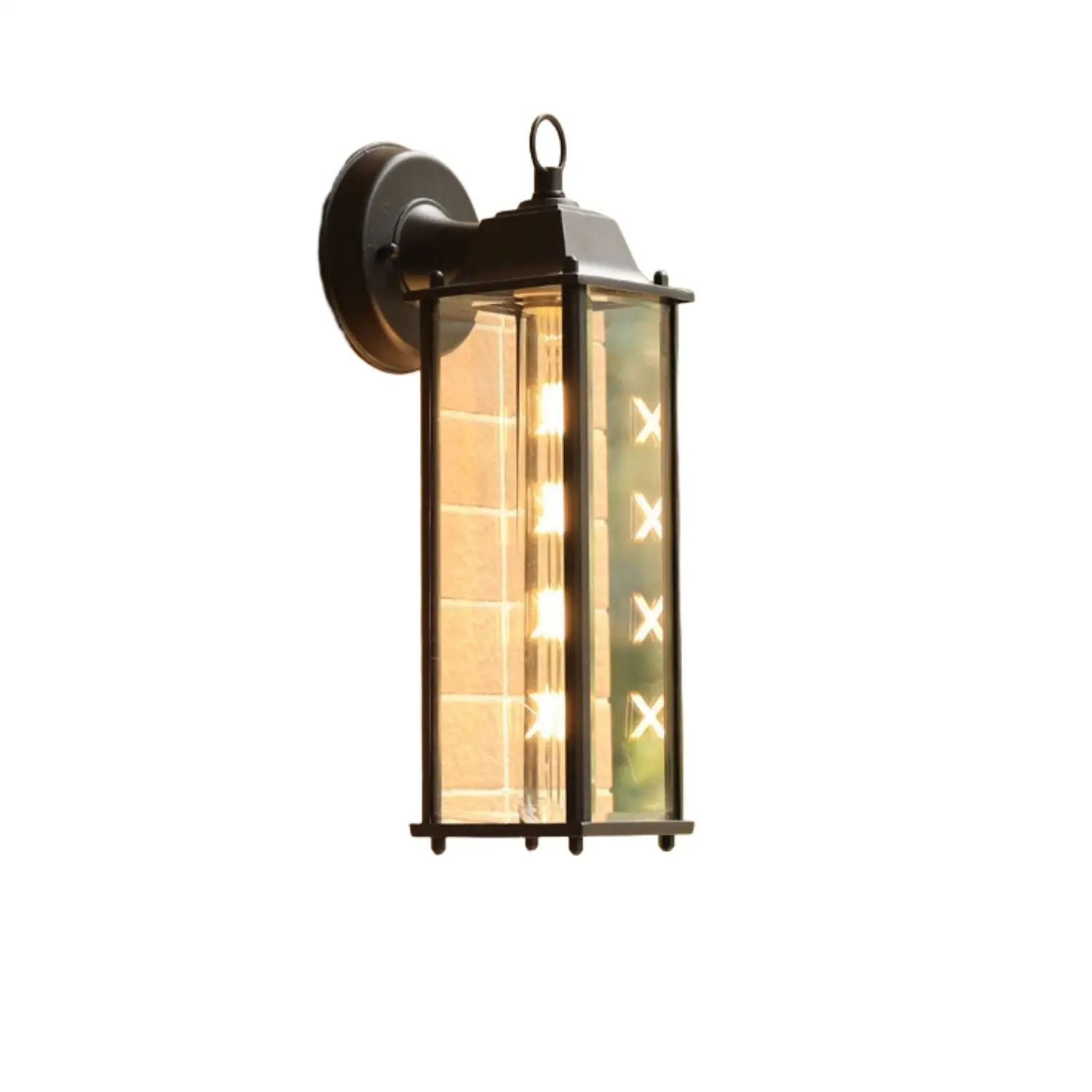 Modern Aluminum Wall Lamp for Outdoor with Clear & Frosted Glass Options - Image 3