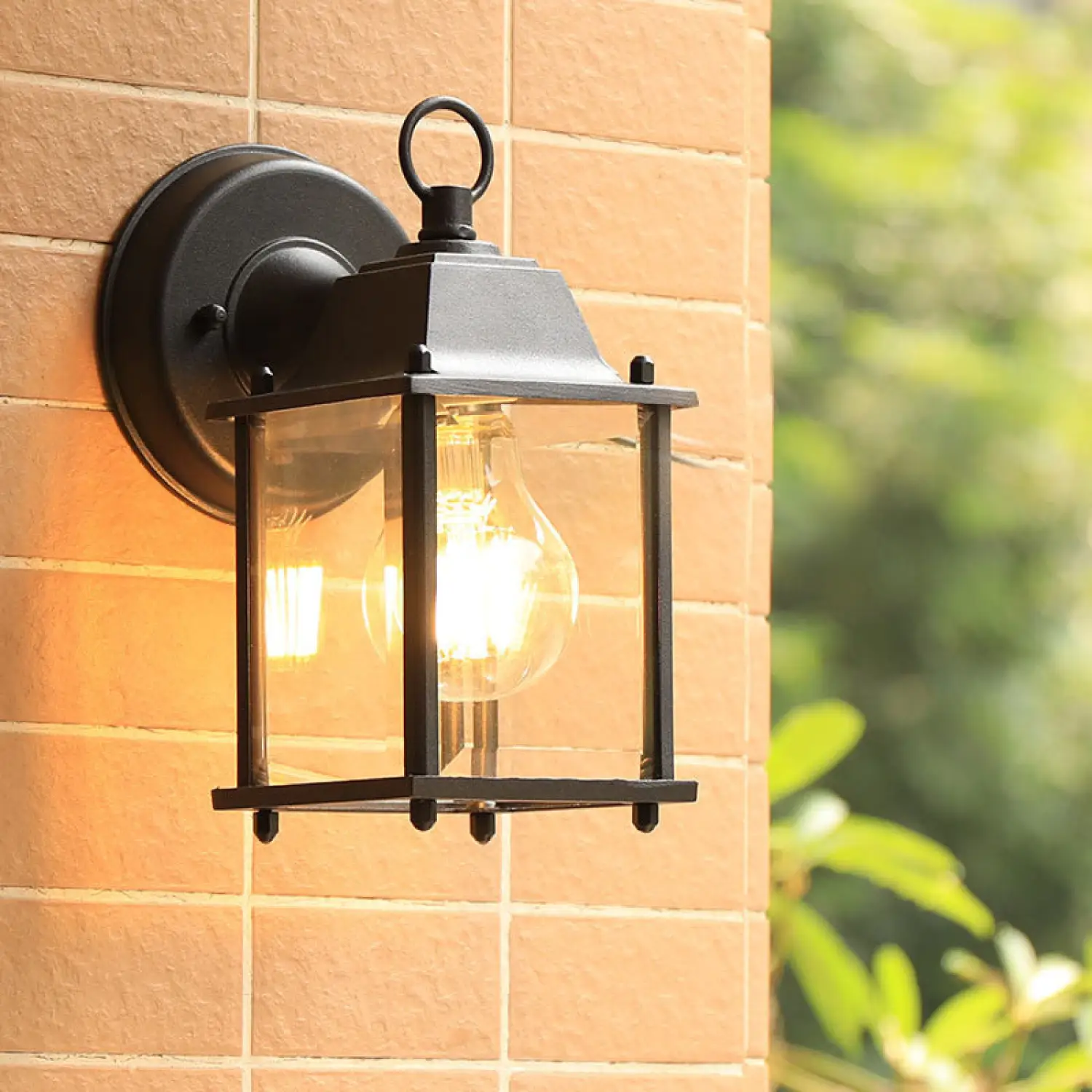 Modern Aluminum Wall Lamp for Outdoor with Clear & Frosted Glass Options - Image 5