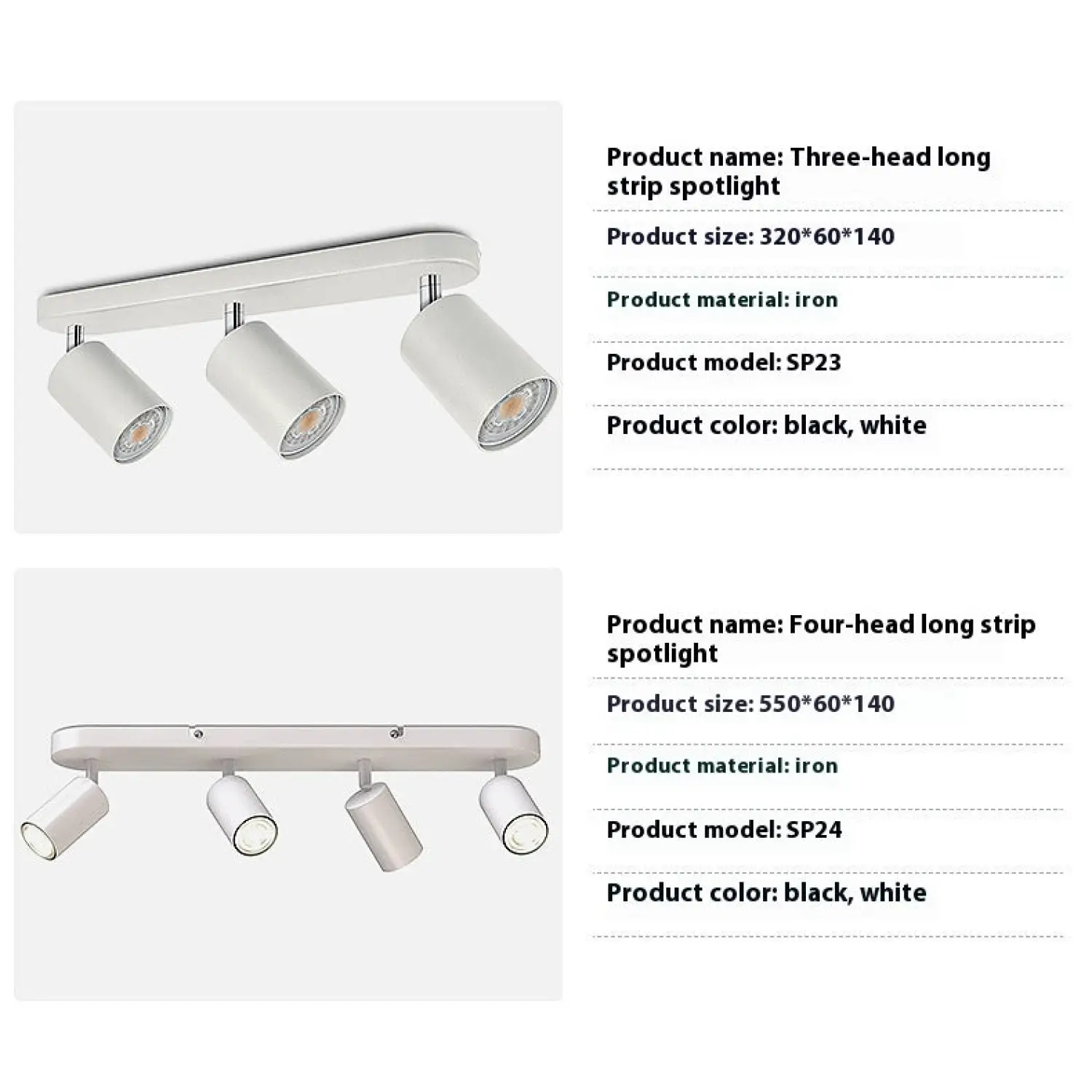 Modern Ceiling Spot Light with Aluminum Body for Stylish Interiors - Image 2