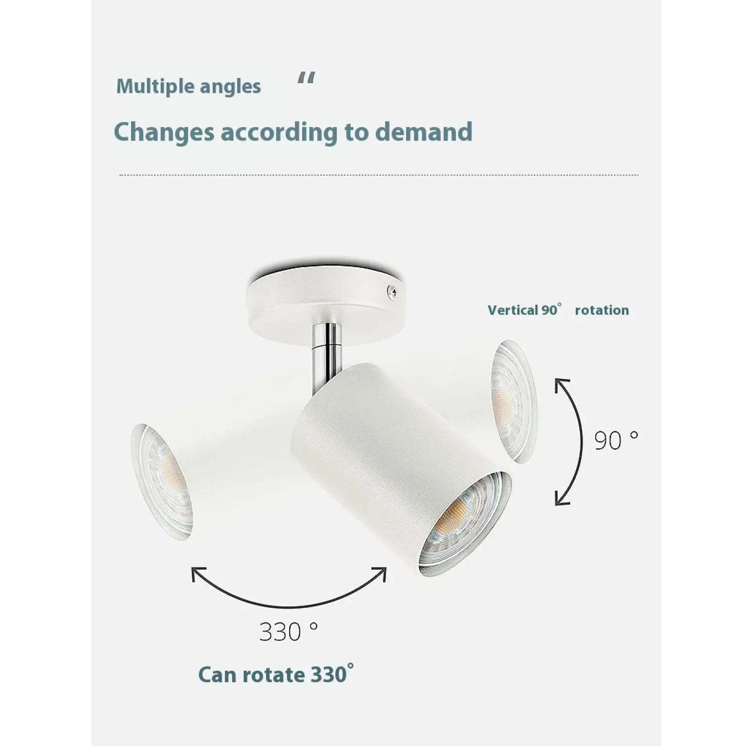Modern Ceiling Spot Light with Aluminum Body for Stylish Interiors - Image 7