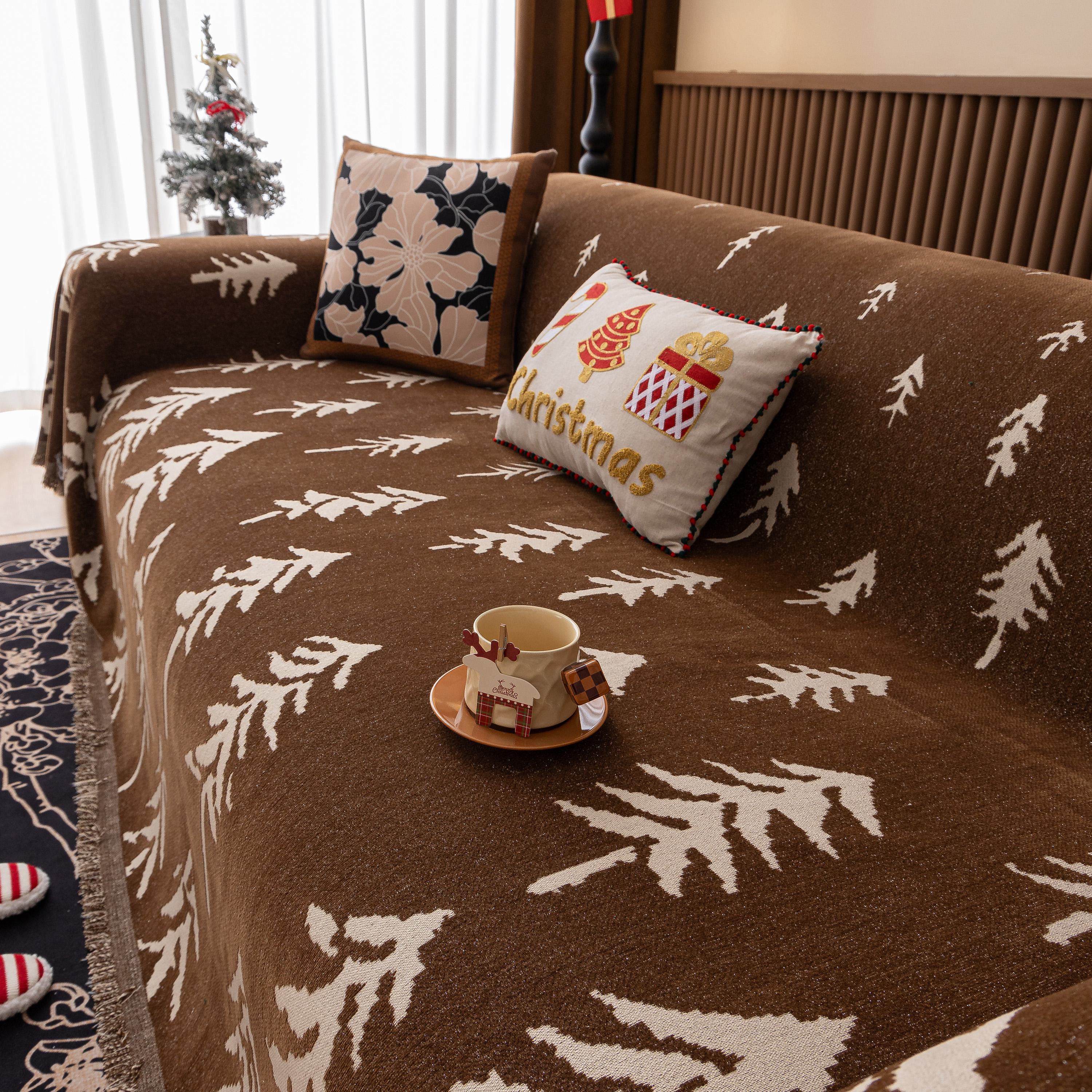 Modern Couch Covers for Couches Large Decorative Throw Blanket with Tassels for Couch - Image 13