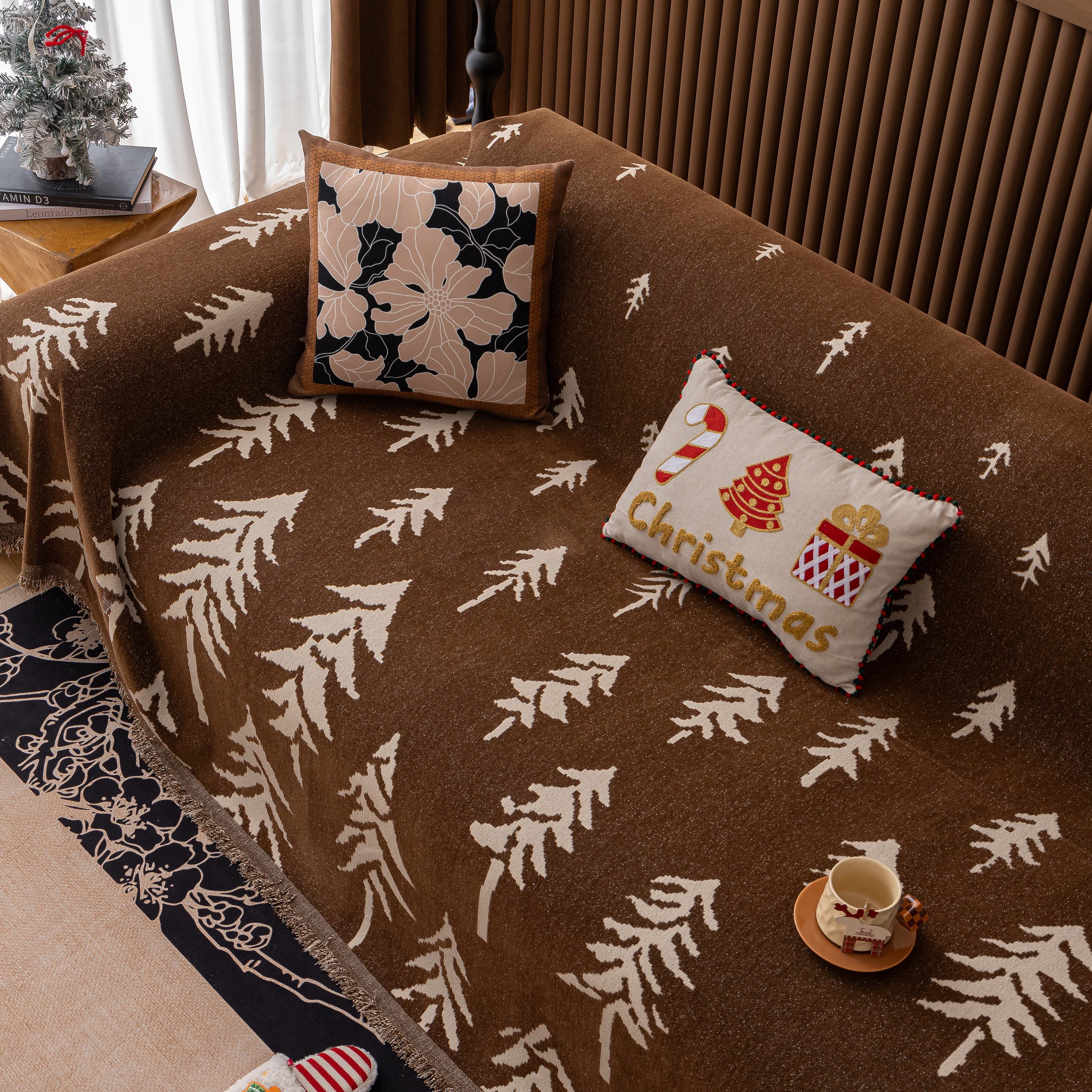 Modern Couch Covers for Couches Large Decorative Throw Blanket with Tassels for Couch - Image 14