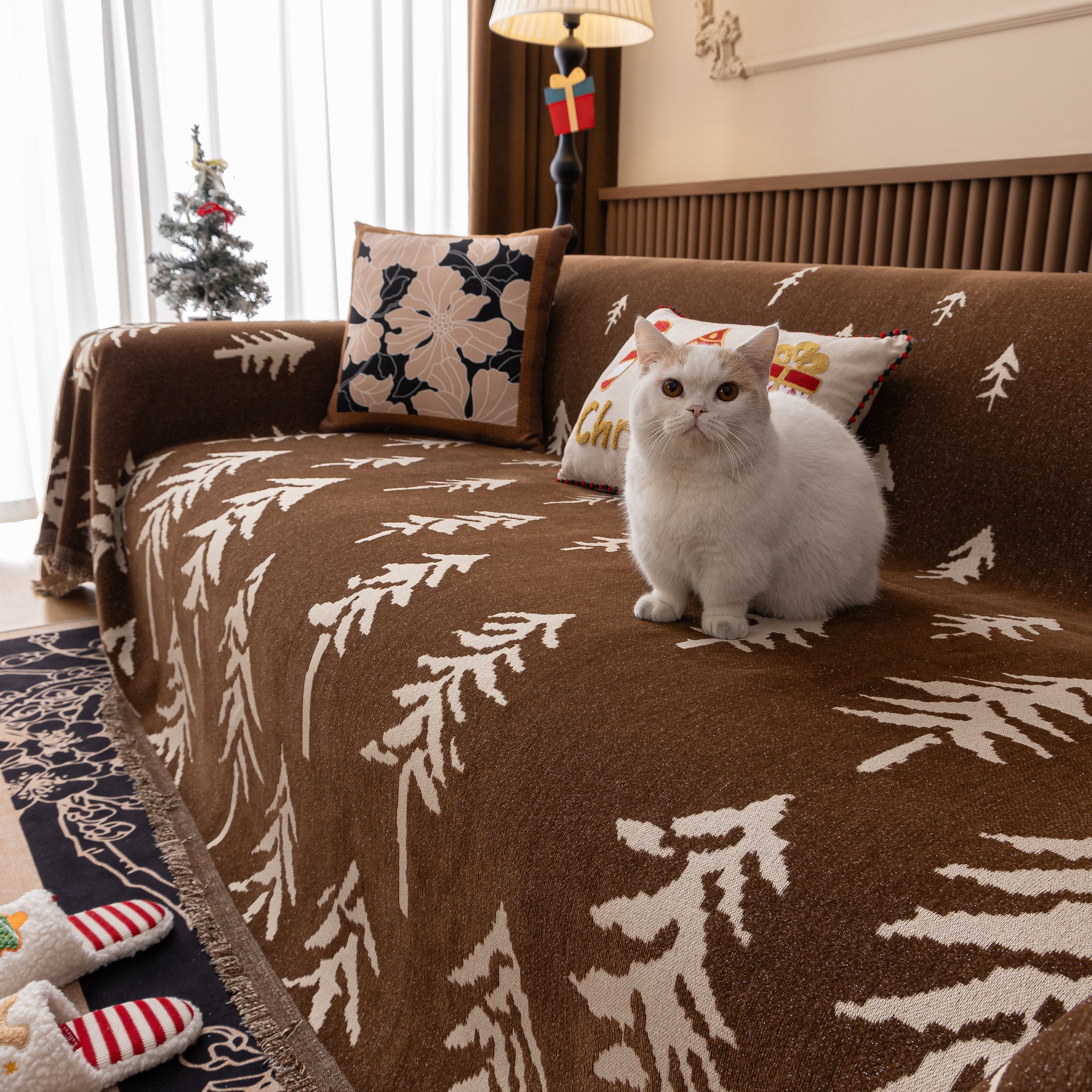 Modern Couch Covers for Couches Large Decorative Throw Blanket with Tassels for Couch - Image 20
