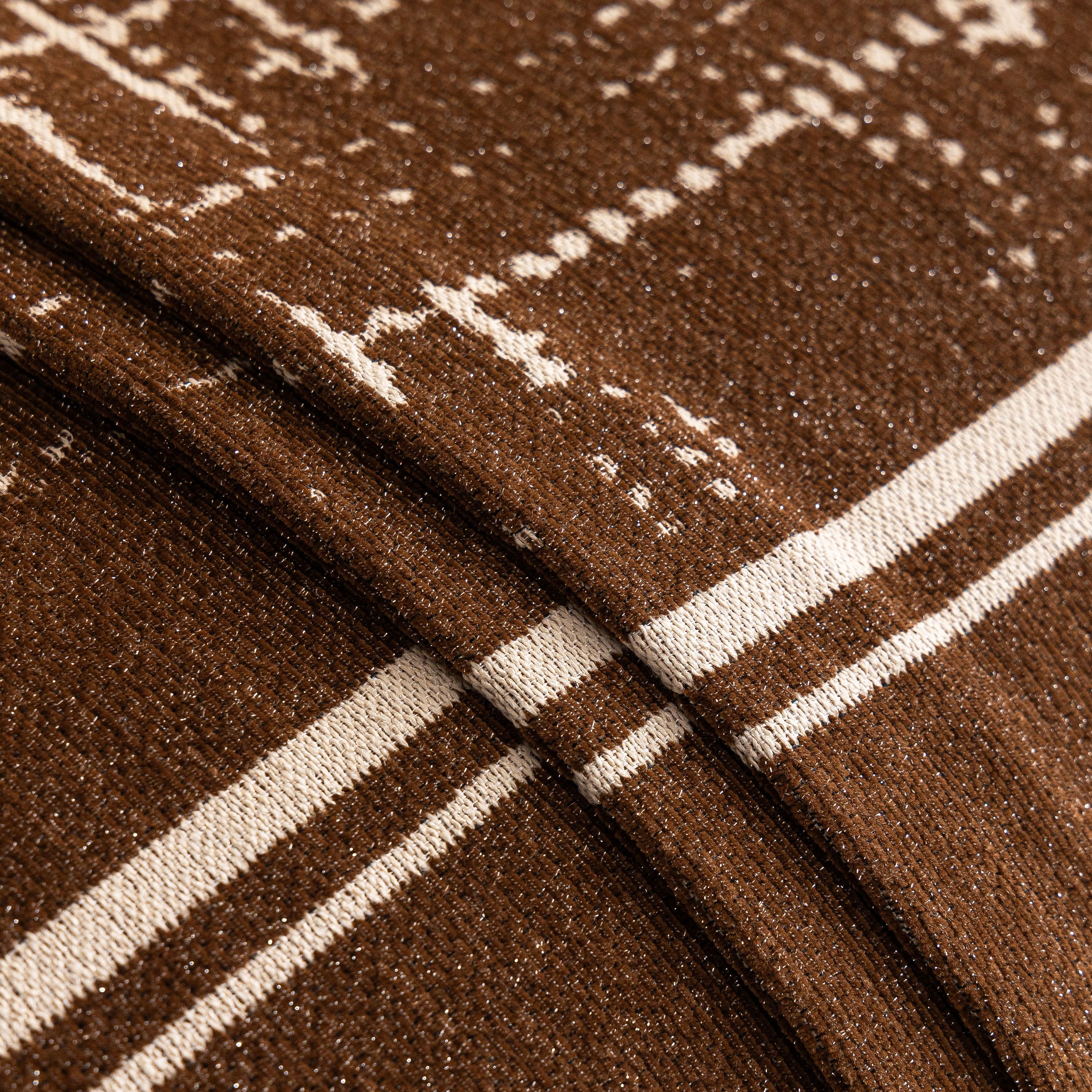 Modern Couch Protector Blanket Woven Chenille Sofa Cover Throw with Artistic Grid - Image 32