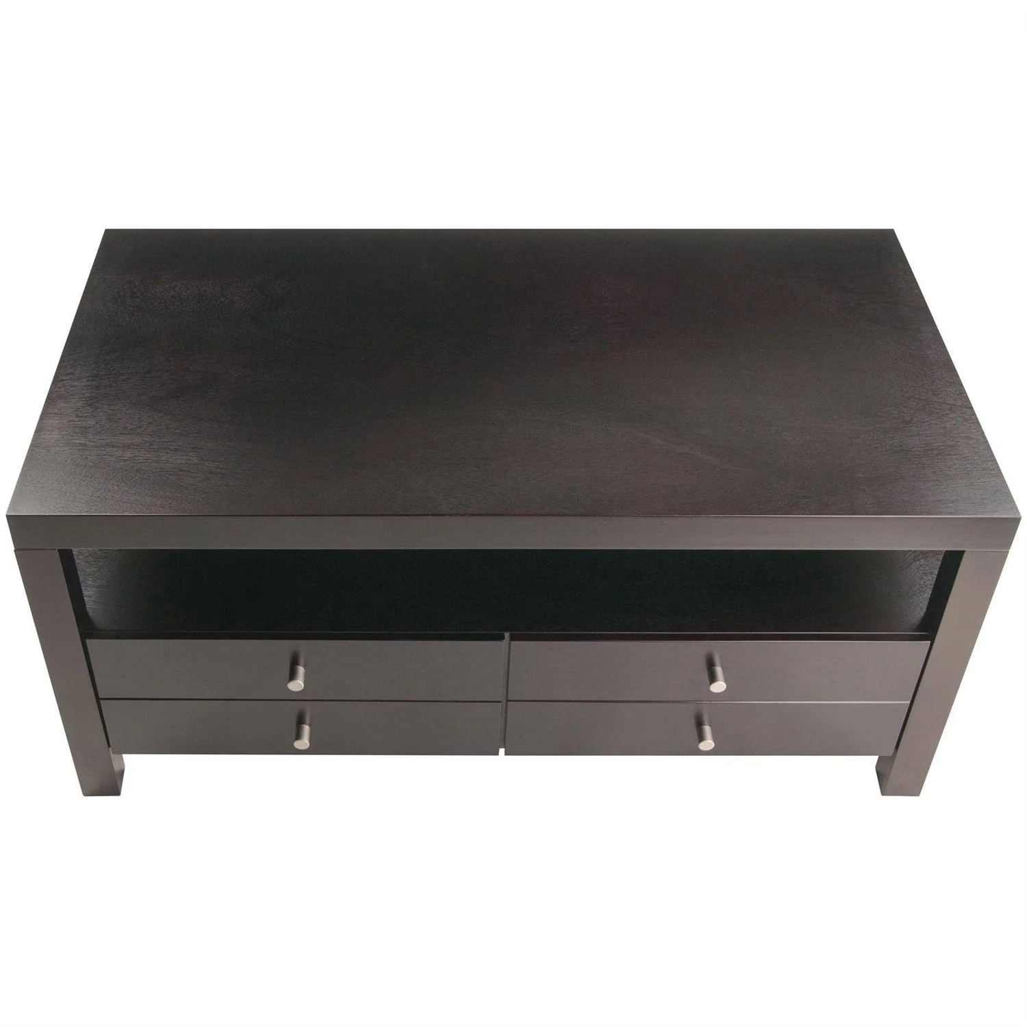 Modern Espresso 2 Drawer Coffee Table - Image 2