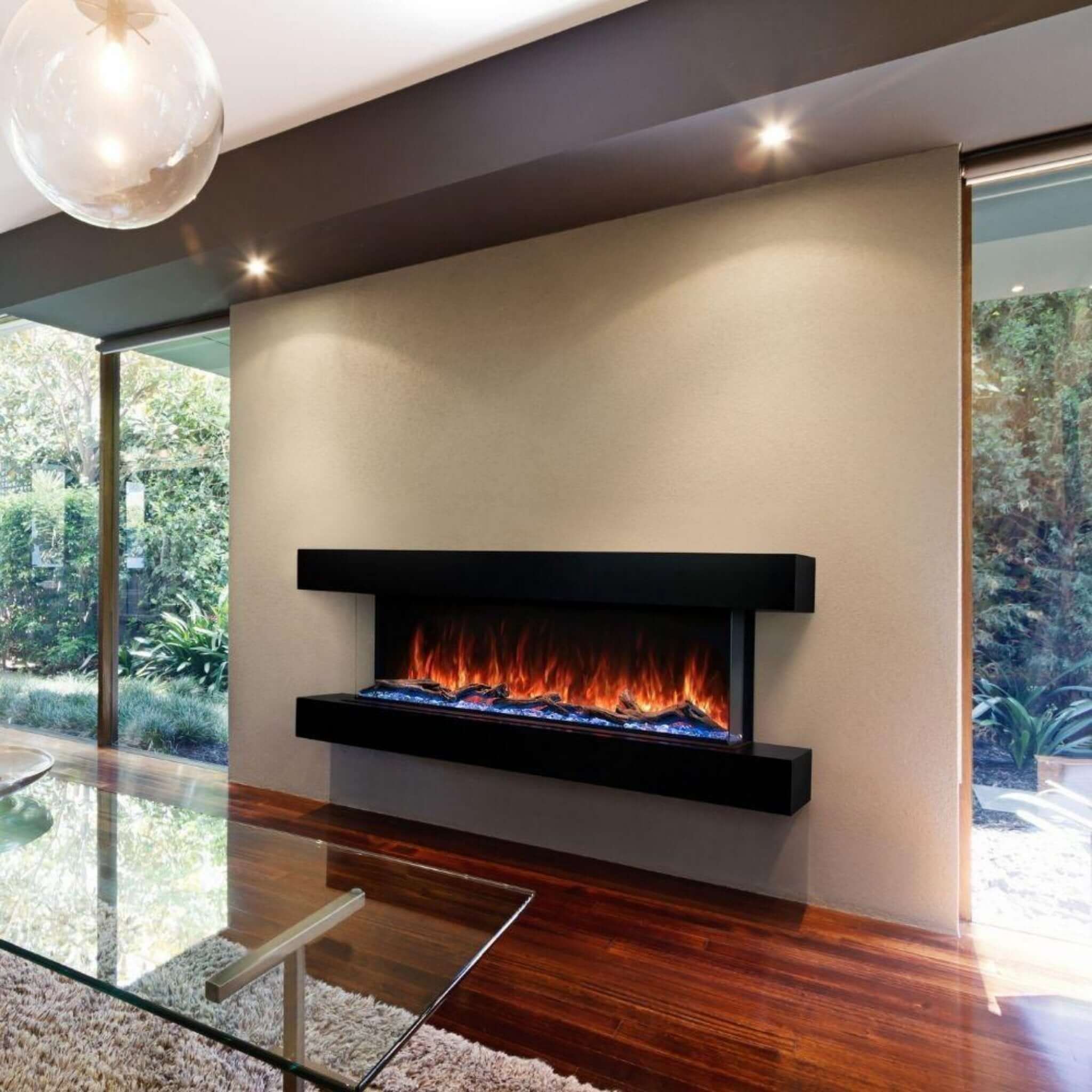 Modern Flames Landscape Pro Multi 120-Inch Linear Multi-Sided Electric Fireplace [LPM-12016V2] (SAK32876) - Image 7