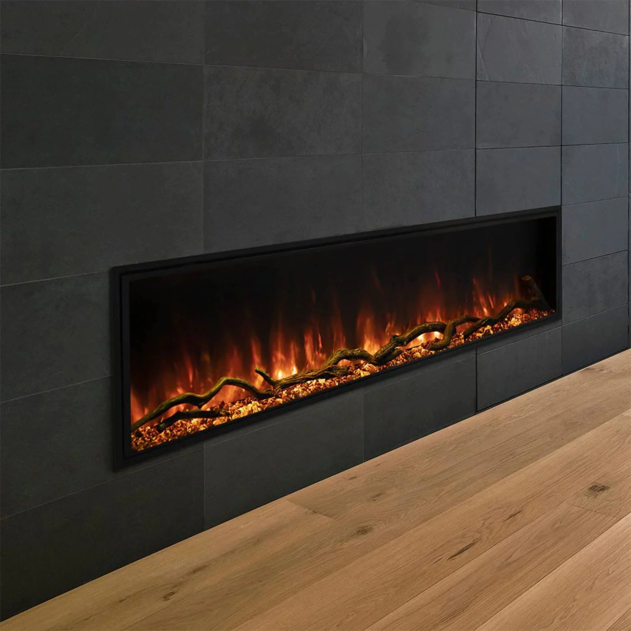 Modern Flames Landscape Pro Slim 80-Inch Built-In Wall Mount Electric Fireplace [LPS-8014V2] (SAK28642) - Image 3