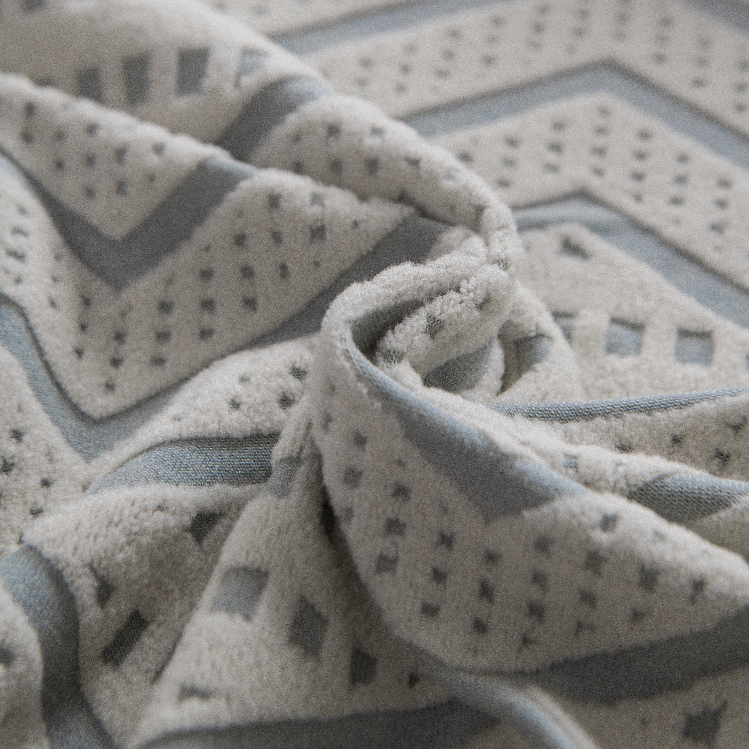Modern Geometric Jacquard Sofa Slipcover, High Stretch 1-Piece Textured Couch Cover - Image 33