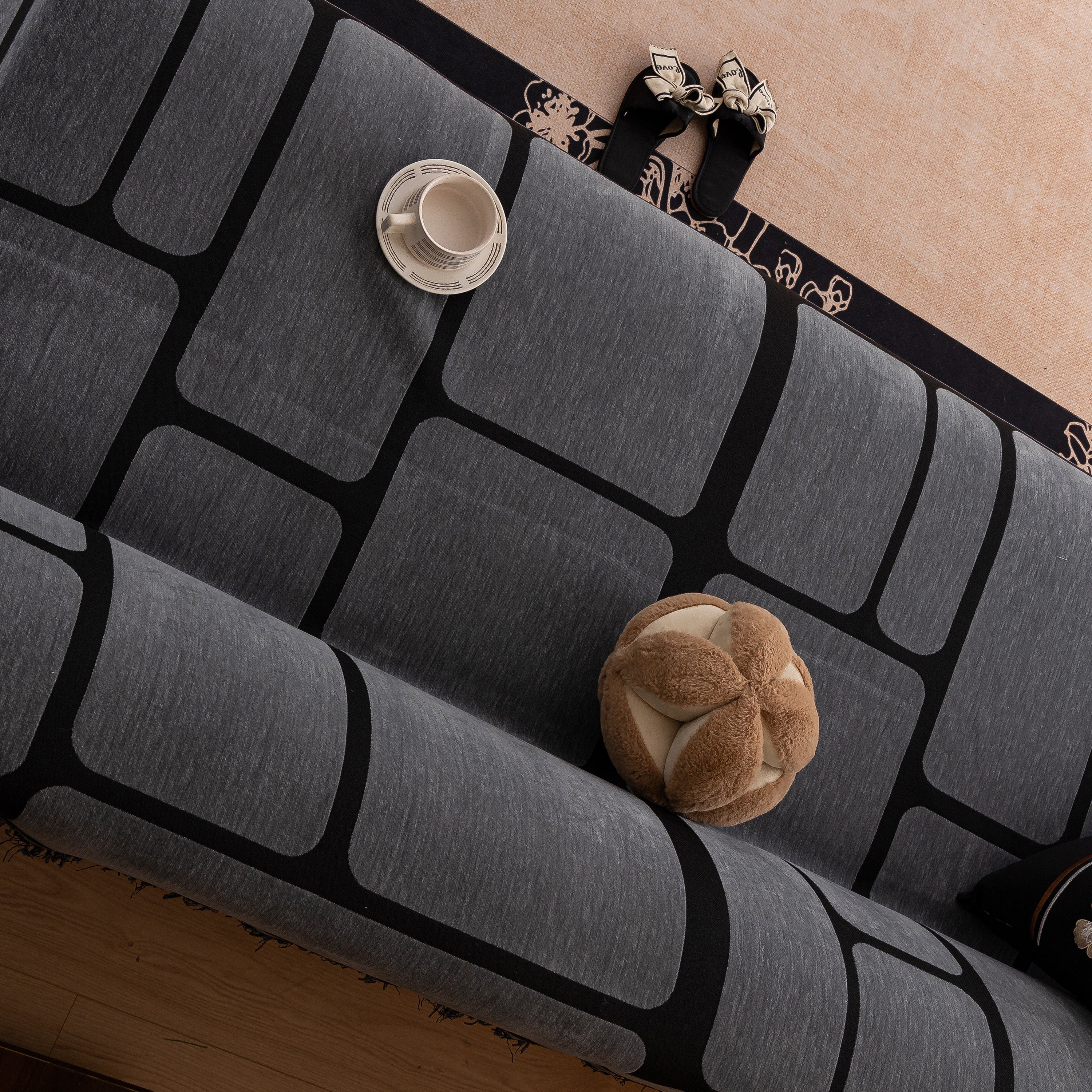 Modern Geometric Sofa Cover Decorative Couch Throw Blanket Furniture Protector - Image 62