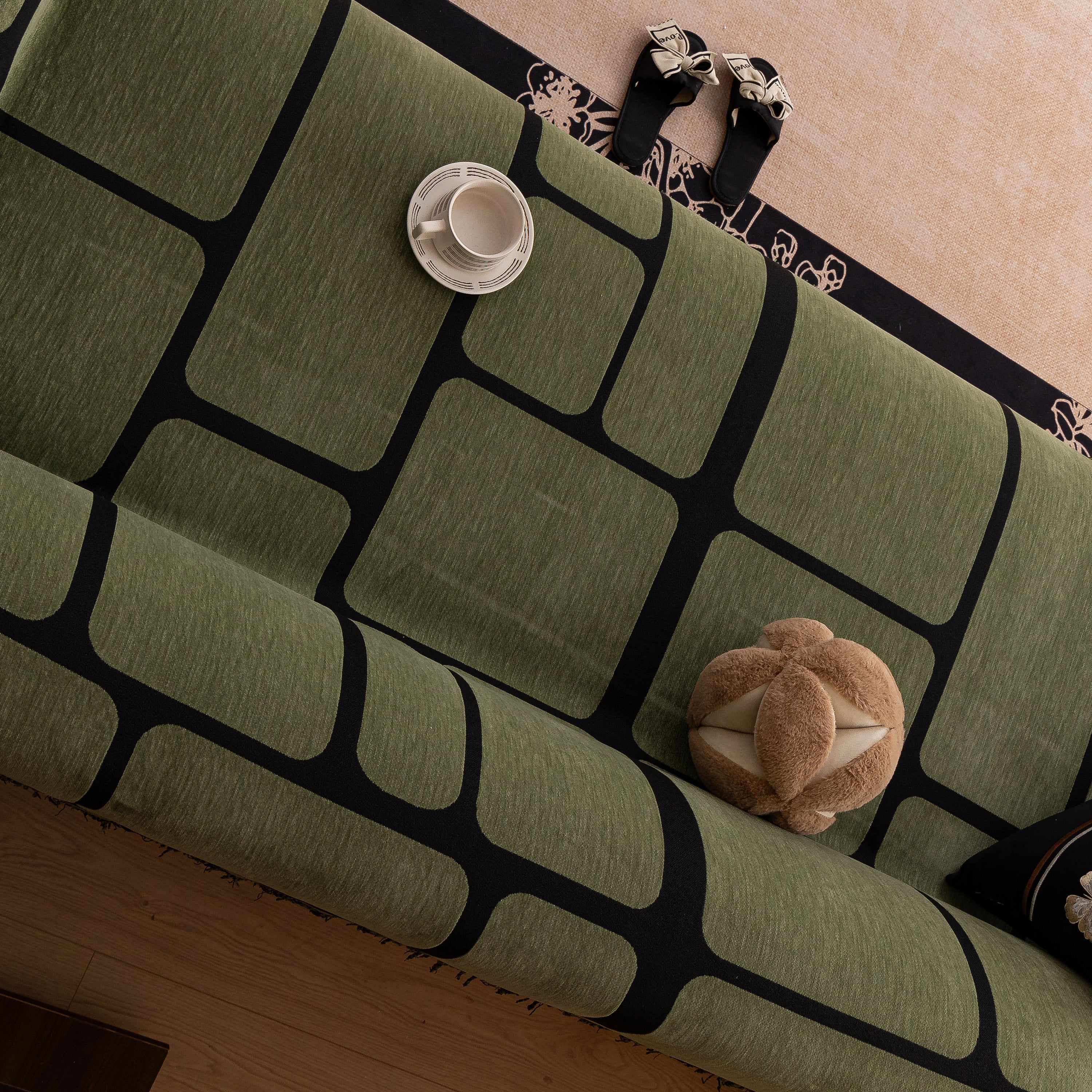 Modern Geometric Sofa Cover Decorative Couch Throw Blanket Furniture Protector - Image 84