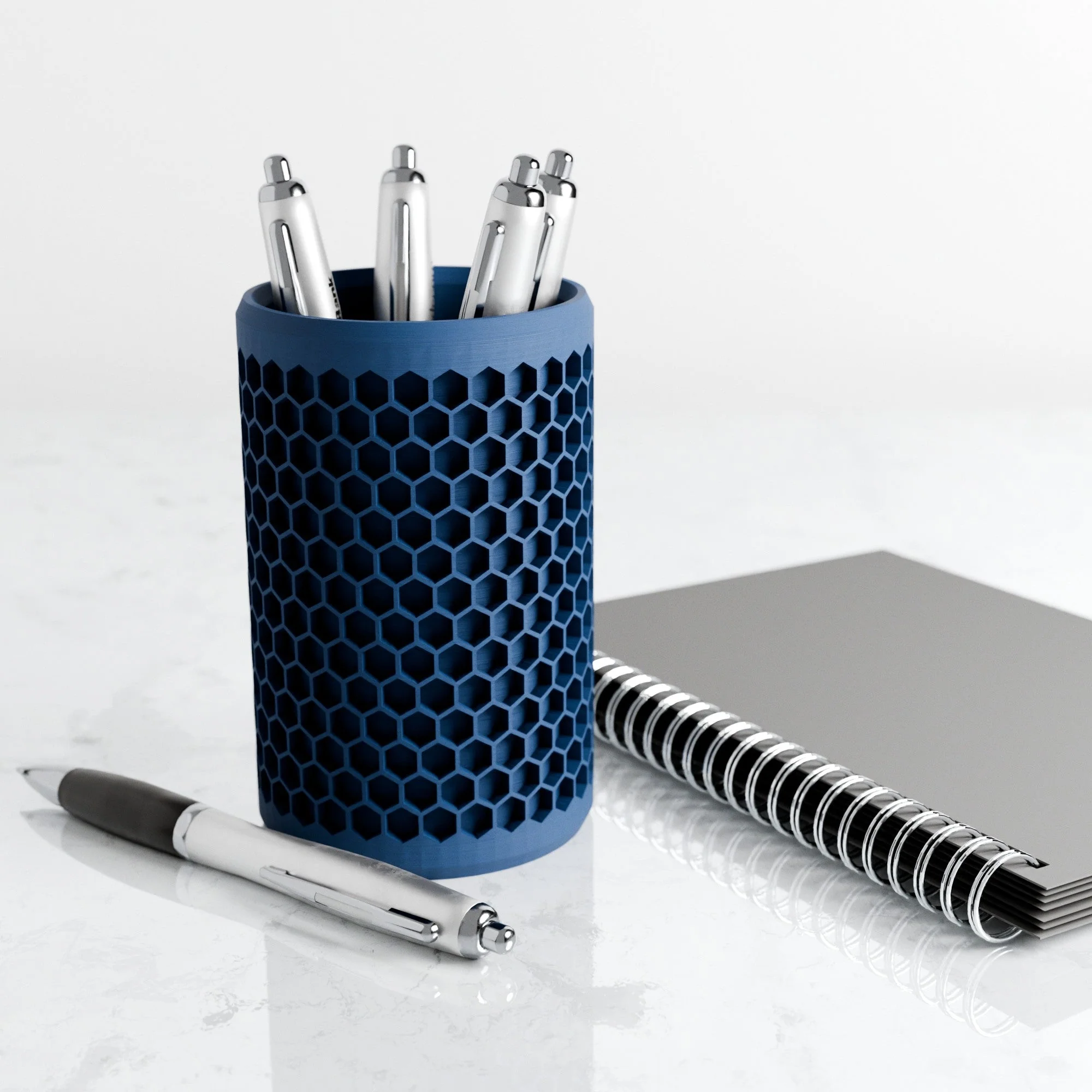 Modern Honeycomb Pencil Holder - Image 2