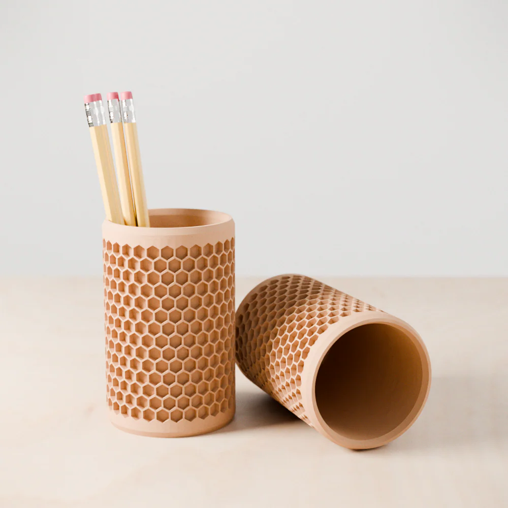 Modern Honeycomb Pencil Holder - Image 8
