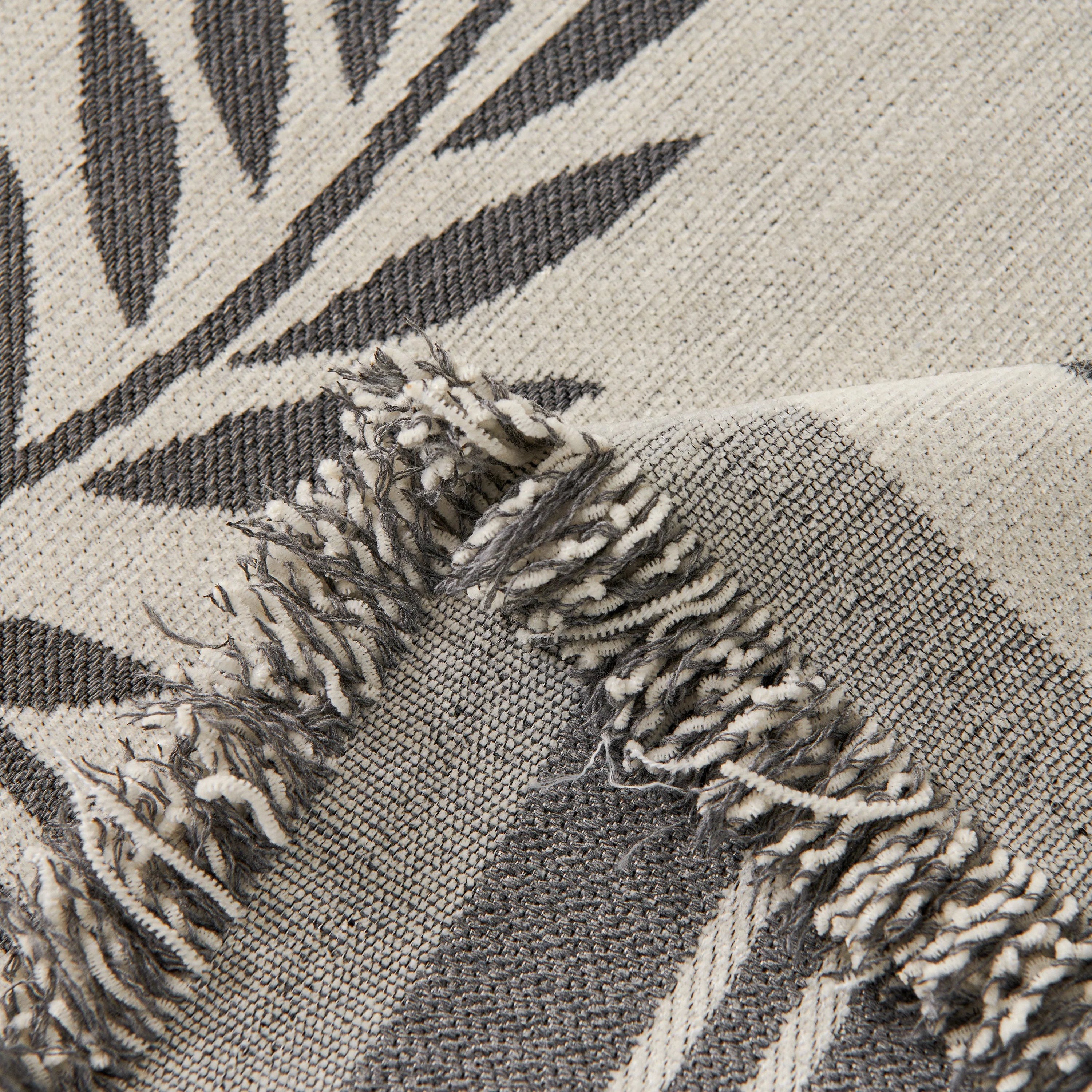 Modern Minimalist Chenille Willow Leaf Pattern Couch Cover Blanket, Luxurious Blankets for The Sofa - Image 96