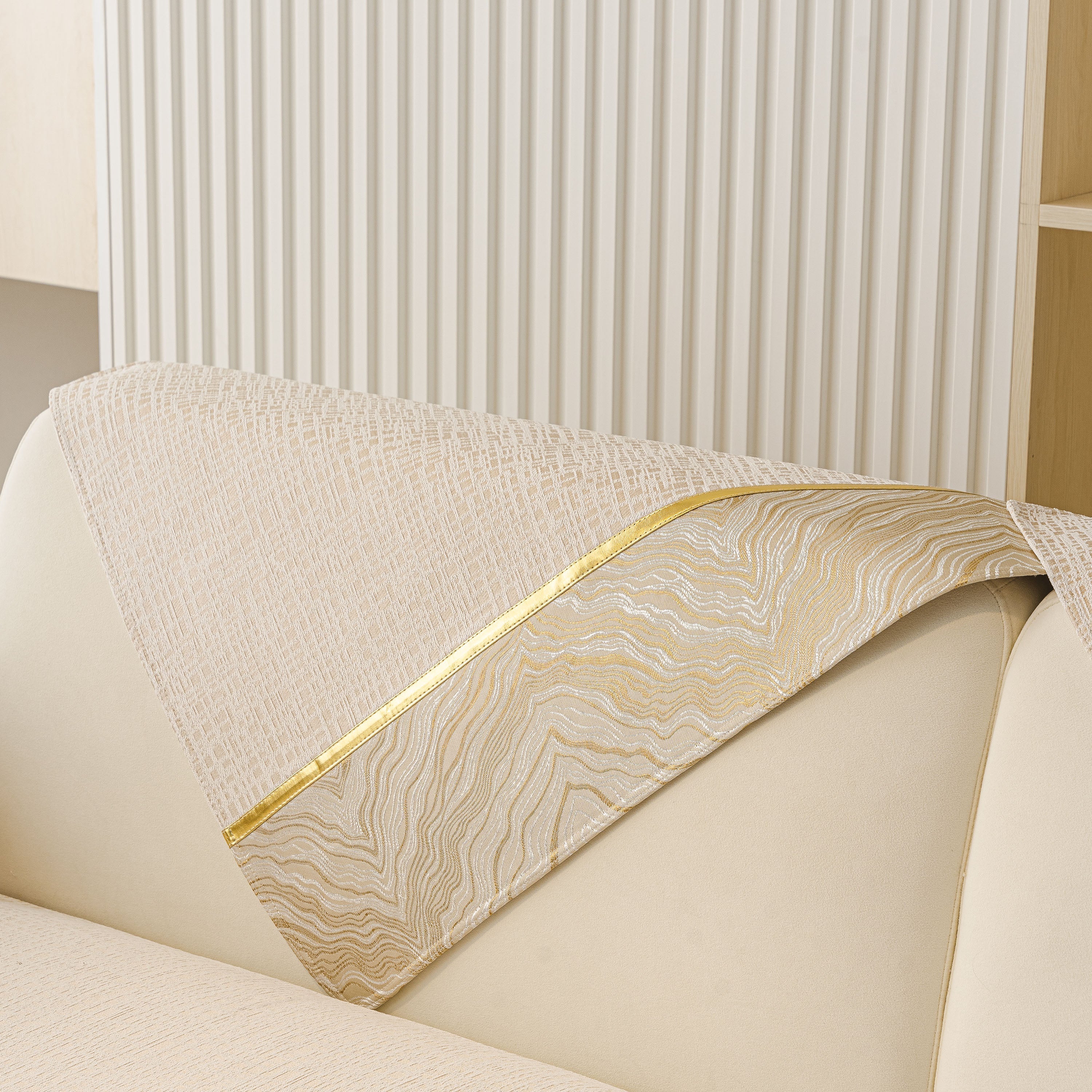 Modern Non-Slip Couch Slipcover, Soft, Durable & Washable Furniture Protector - Image 13