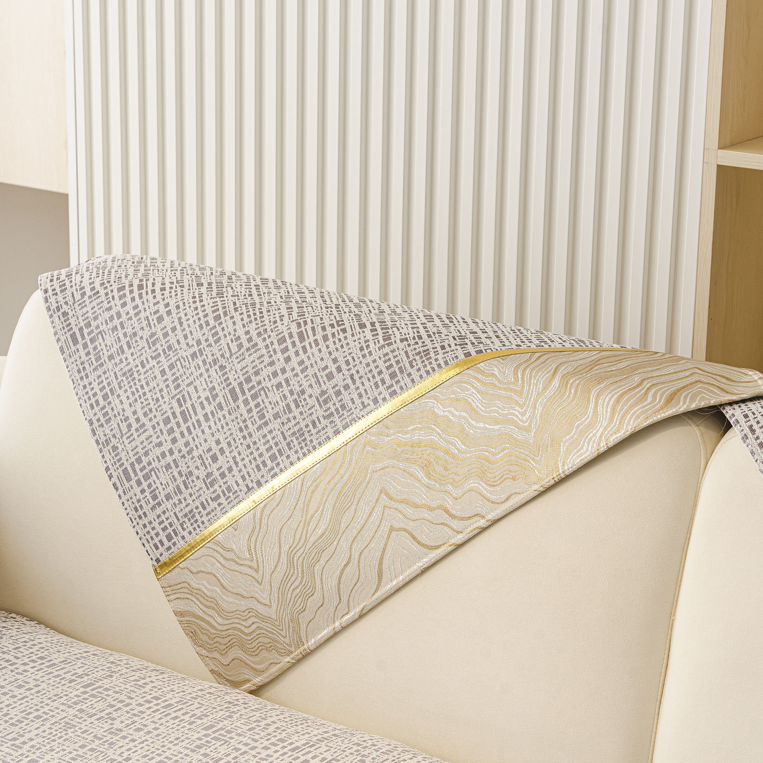 Modern Non-Slip Couch Slipcover, Soft, Durable & Washable Furniture Protector - Image 41