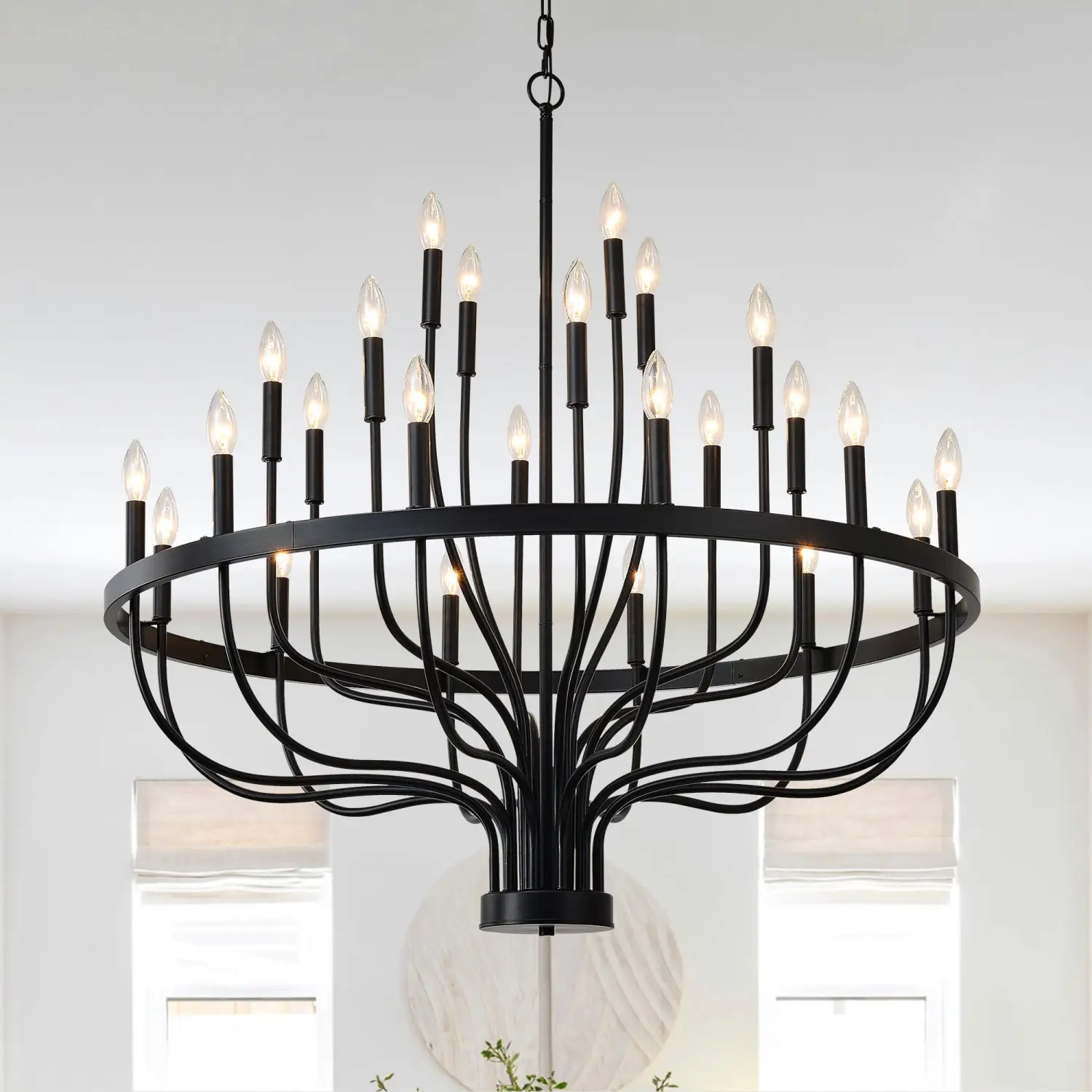 Modern Pendant Light Living Room Chandelier with Adjustable Height - Image 5