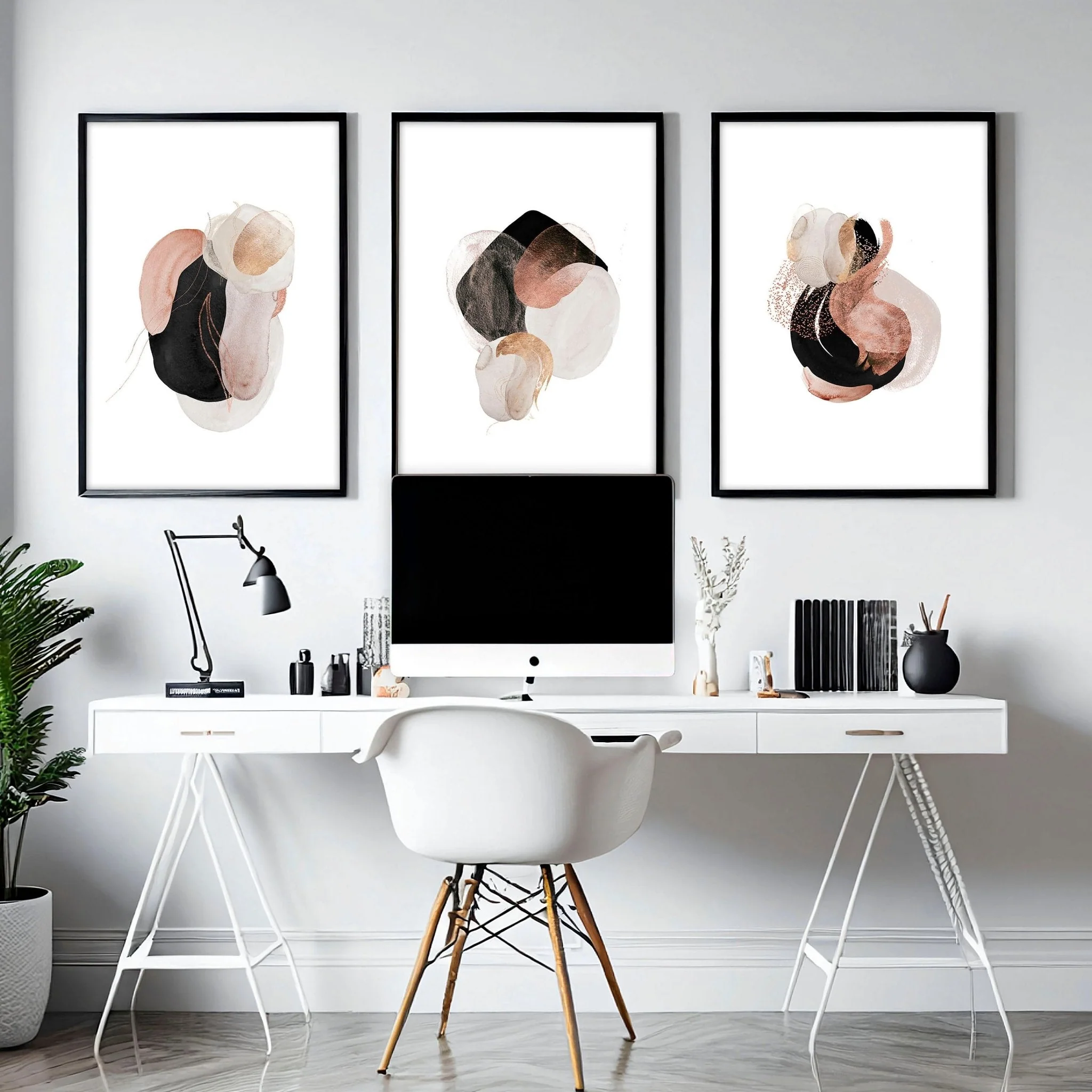 Modern print art | set of 3 wall art prints - Image 2
